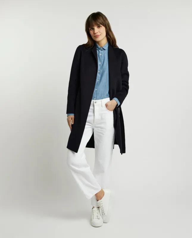 Cashmere jas met ceintuur sold by Pauw Amsterdam