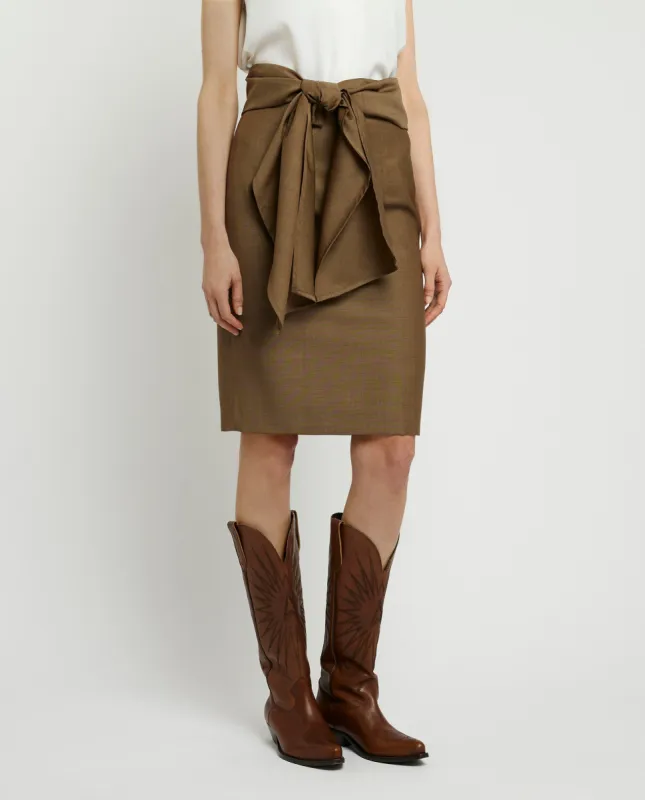 Wol-mix rok sold by Pauw Amsterdam