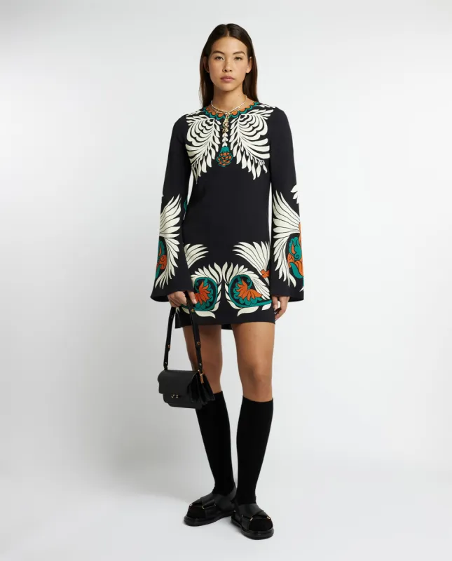 Satijnen jurk - Zwart sold by Pauw Amsterdam