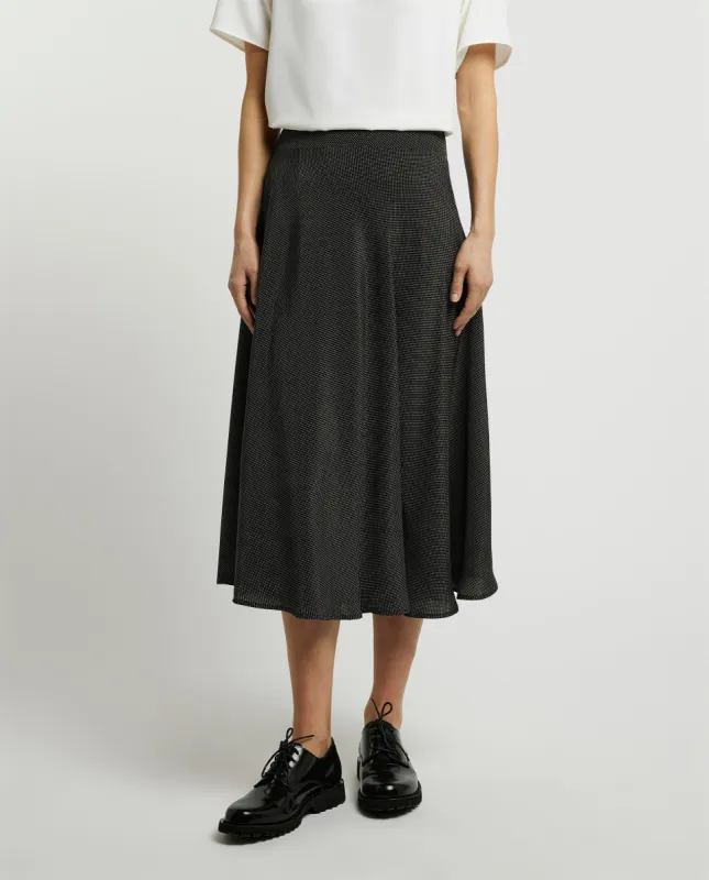 Zijden midi rok sold by Pauw Amsterdam