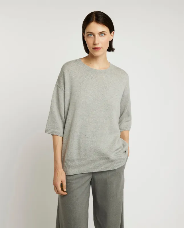 Cashmere Camille trui - Grijs sold by Pauw Amsterdam