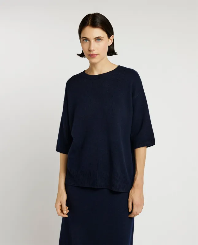 Cashmere Camille trui - Blauw sold by Pauw Amsterdam