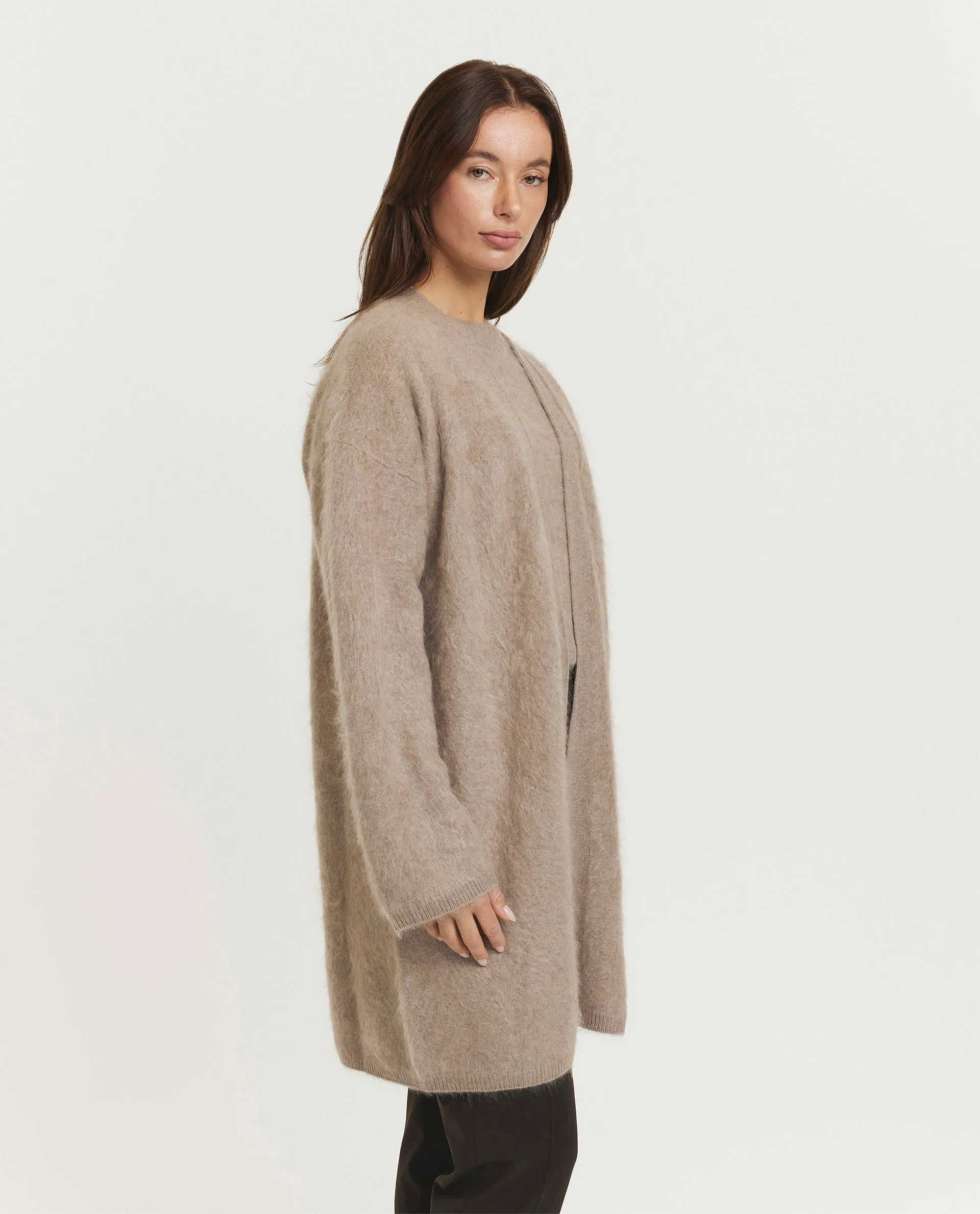 Cashmere Amina vest - Lichtbruin sold by Pauw Amsterdam product image thumbnail 4