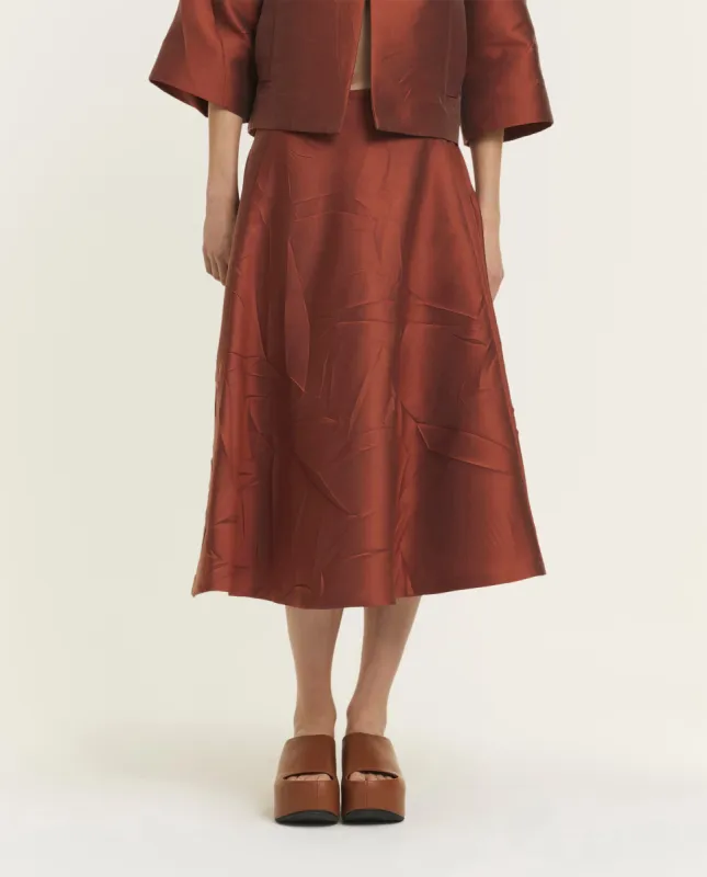 Volumineuze midirok sold by Pauw Amsterdam