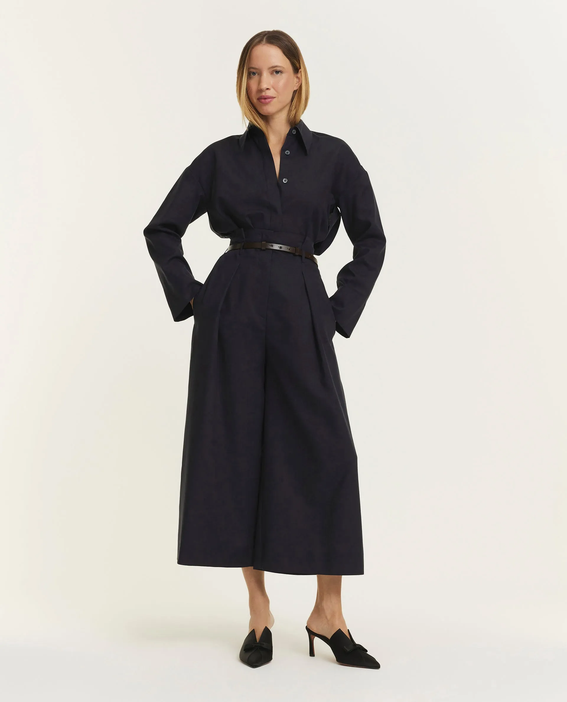 Wollen broek - Donkerblauw sold by Pauw Amsterdam product image thumbnail 3