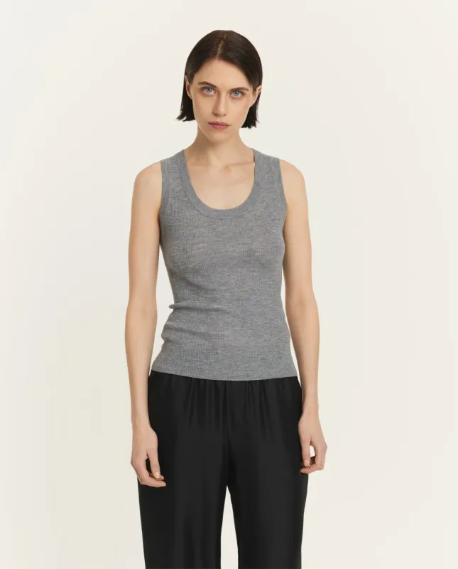 Ina top - Grijs sold by Pauw Amsterdam