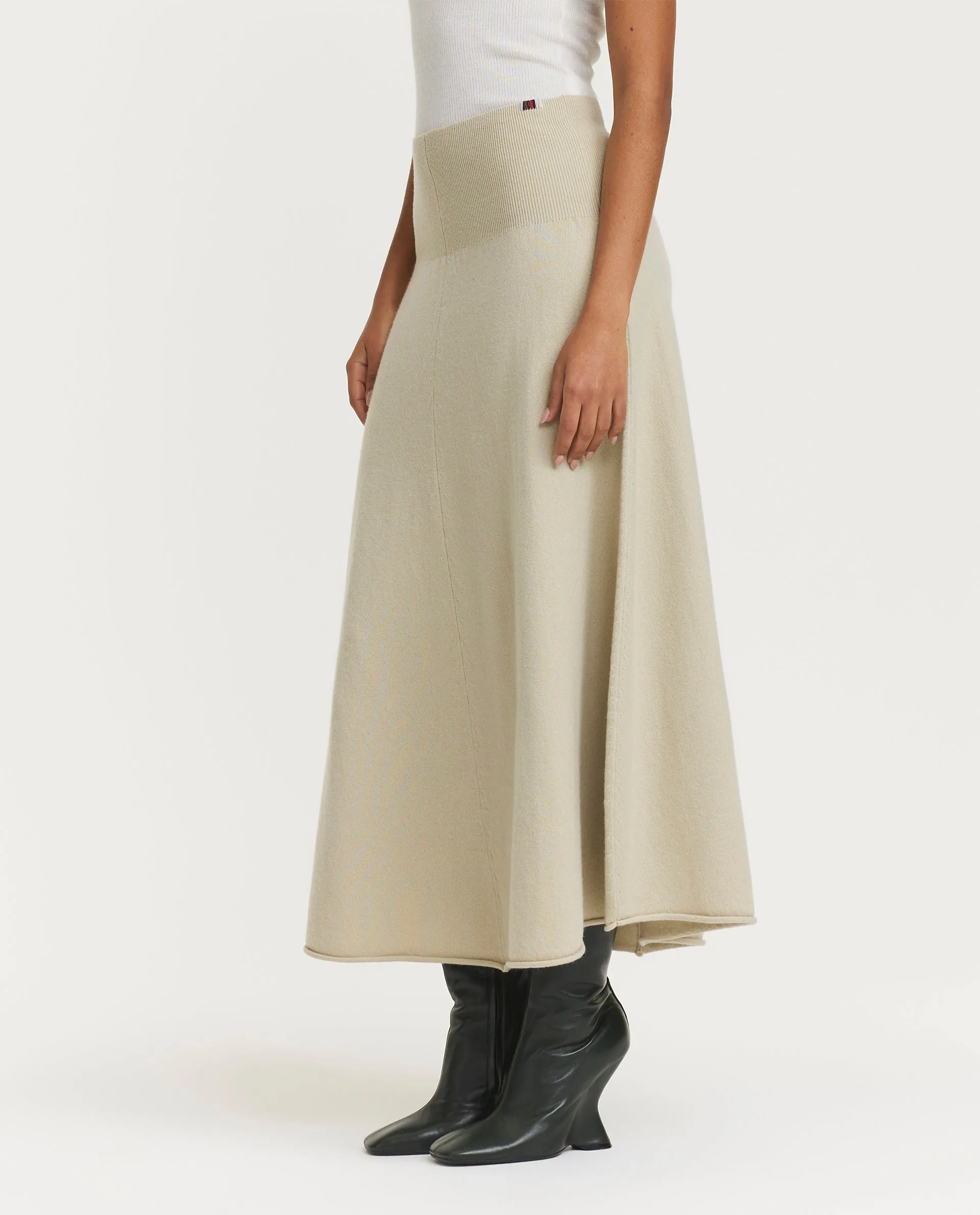 Cashmere midi rok sold by Pauw Amsterdam product image thumbnail 4