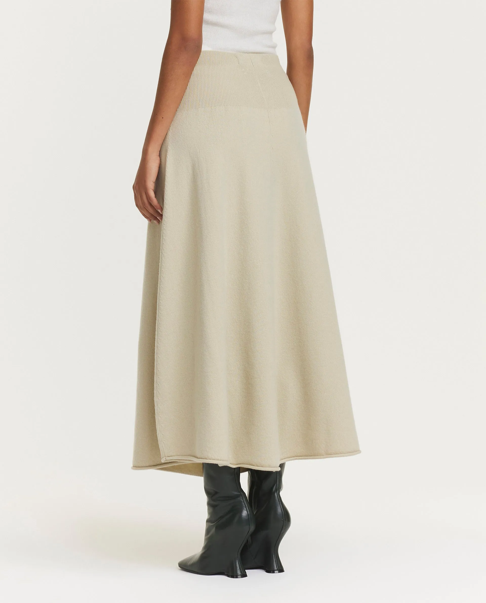 Cashmere midi rok sold by Pauw Amsterdam product image thumbnail 5