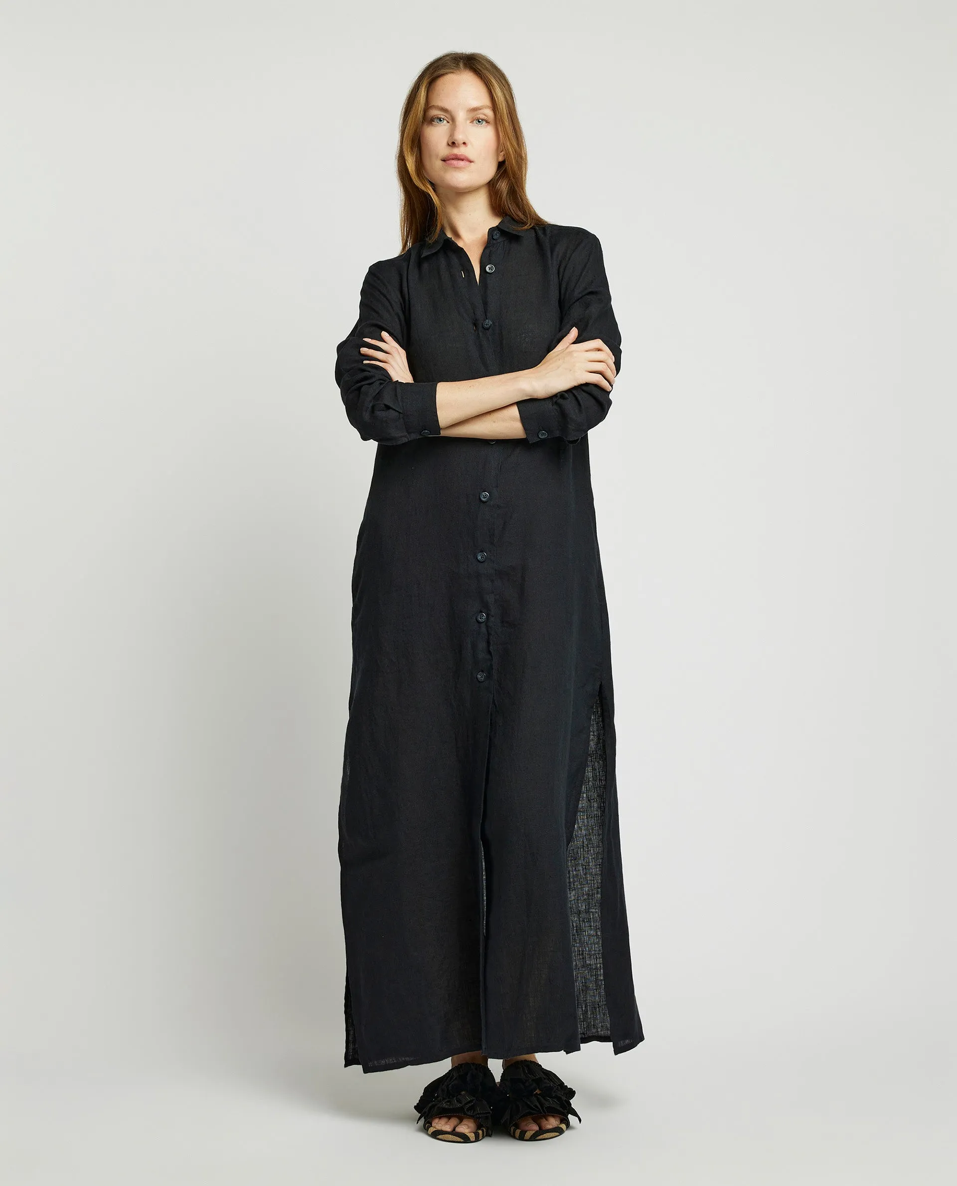 Linnen jurk sold by Pauw Amsterdam product image thumbnail 4