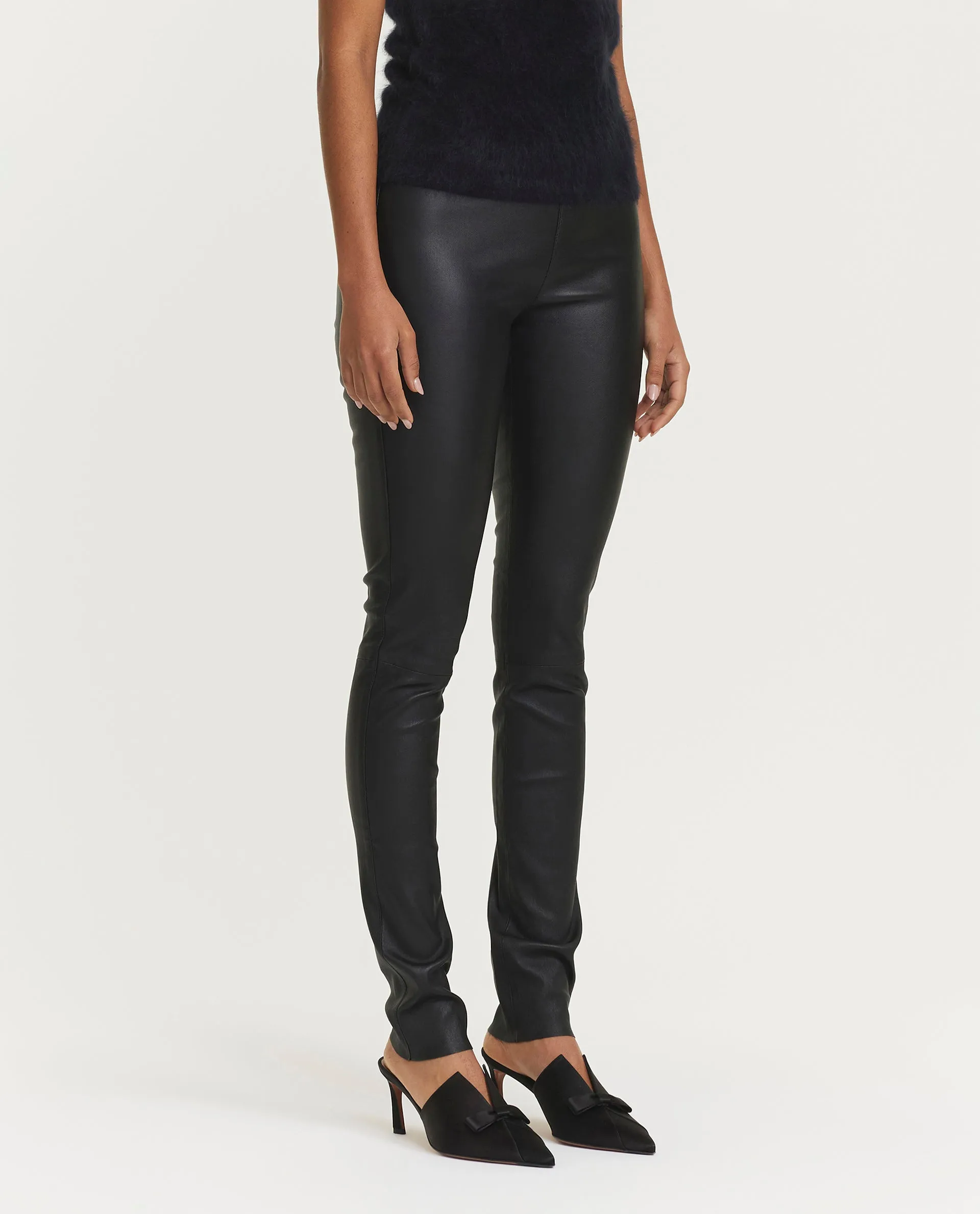 Leren legging - Zwart sold by Pauw Amsterdam product image thumbnail 3