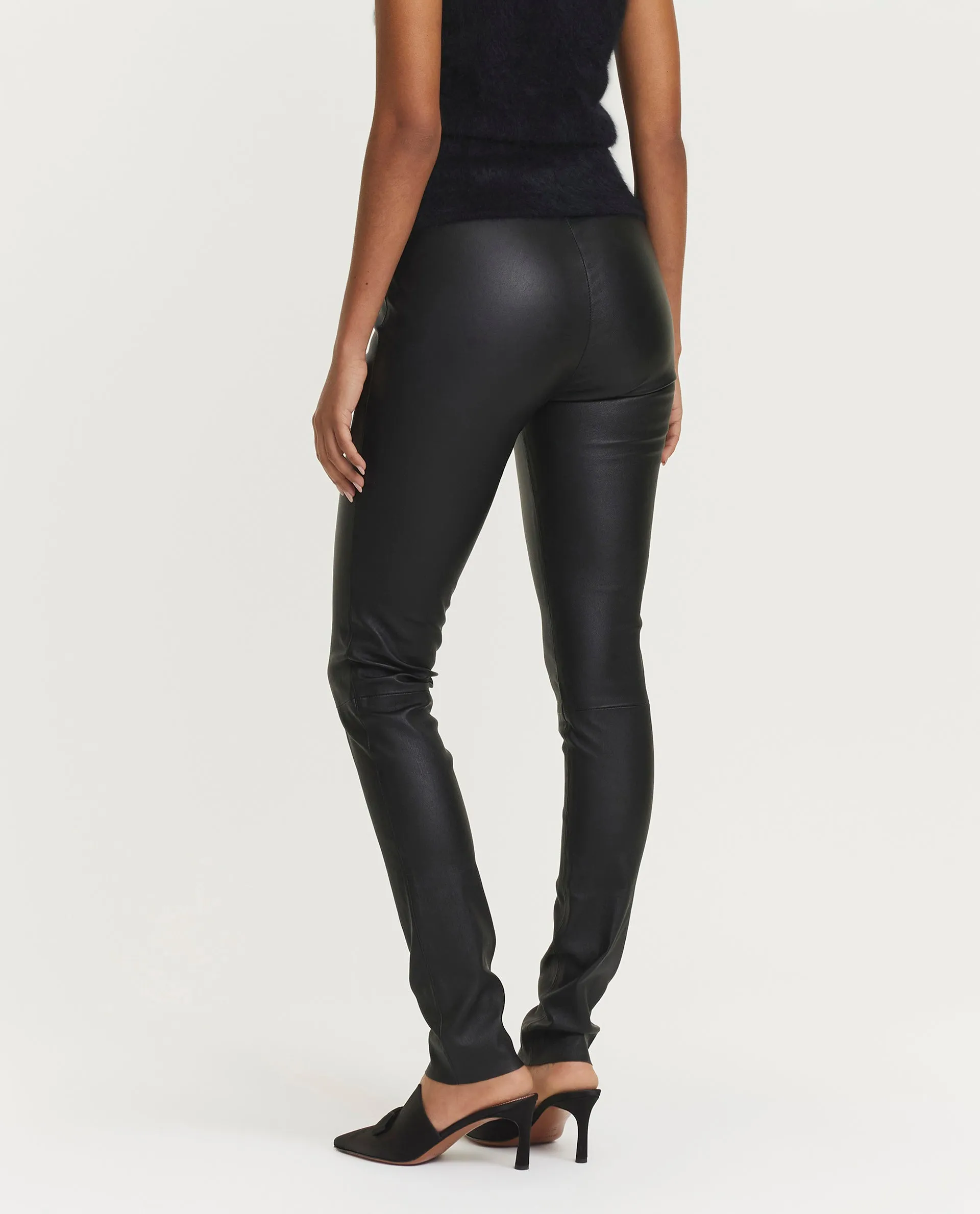 Leren legging - Zwart sold by Pauw Amsterdam product image thumbnail 4