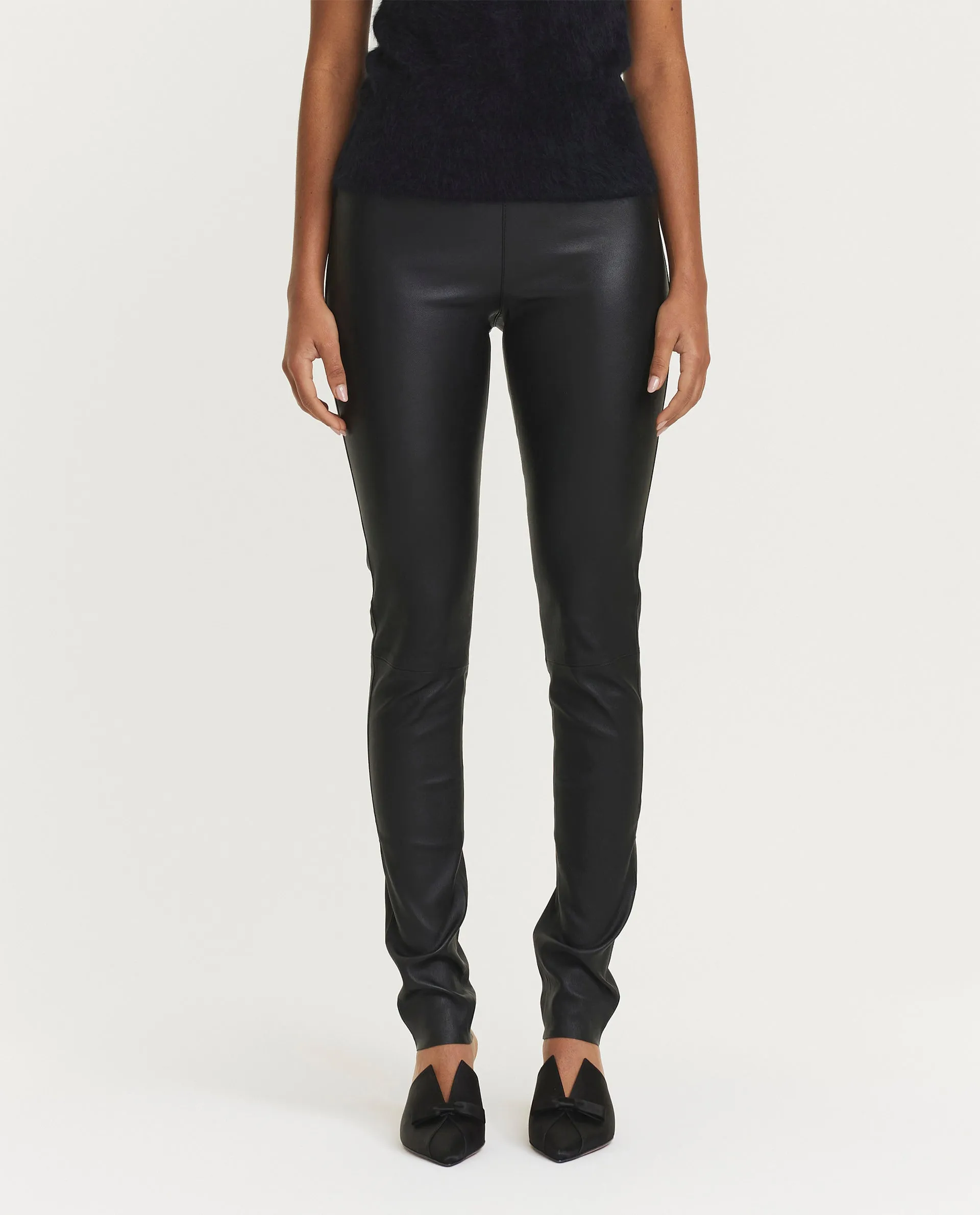 Leren legging - Zwart sold by Pauw Amsterdam product image thumbnail 2
