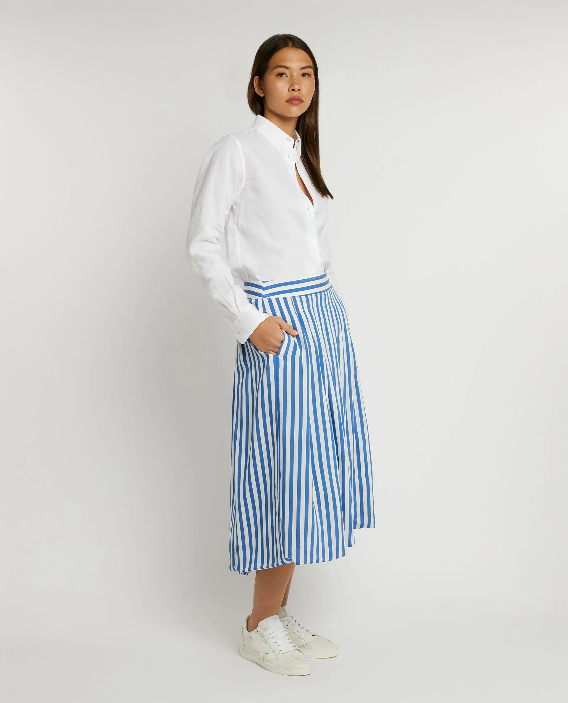 Linnen Blouse - Wit sold by Pauw Amsterdam product image thumbnail 4