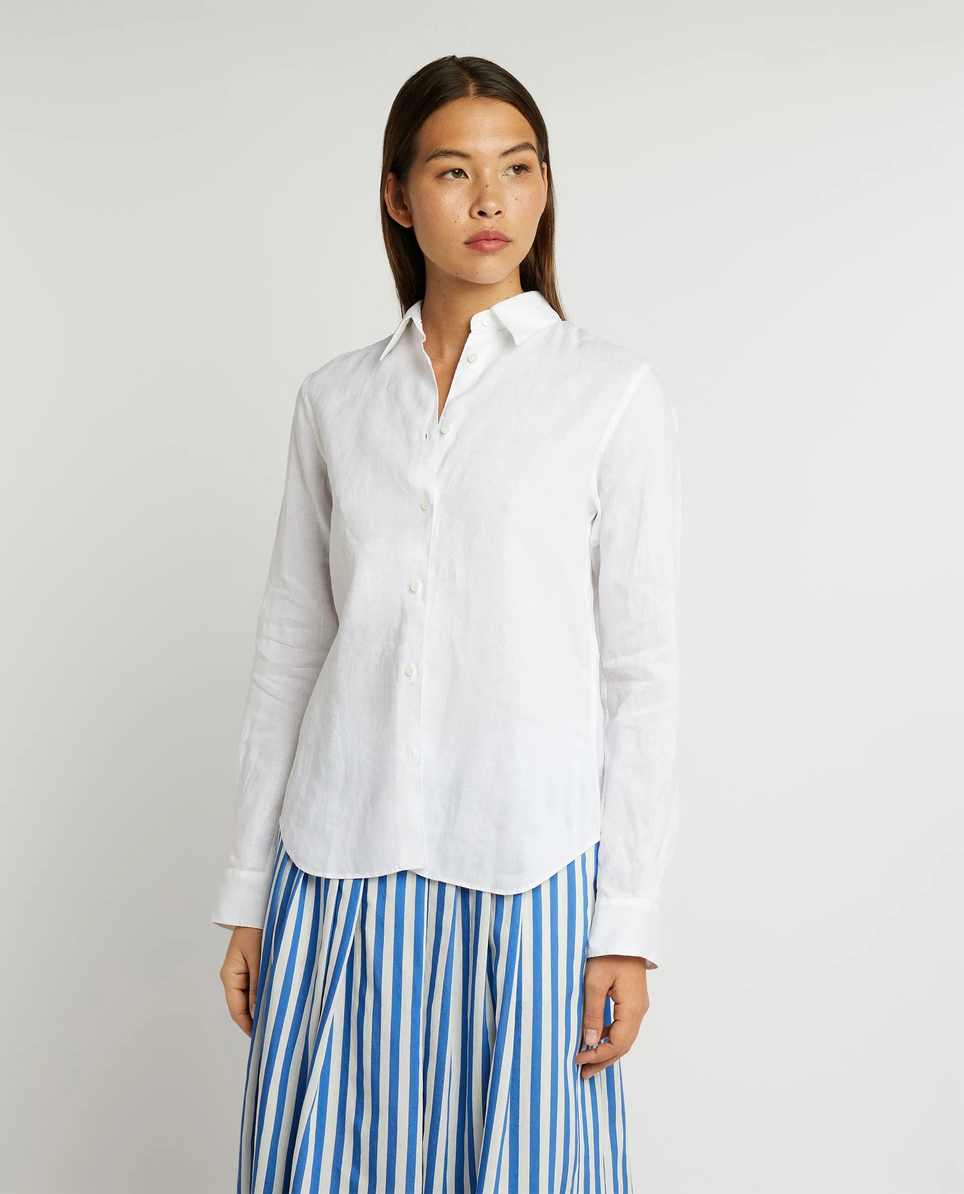 Linnen Blouse - Wit sold by Pauw Amsterdam product image thumbnail 5
