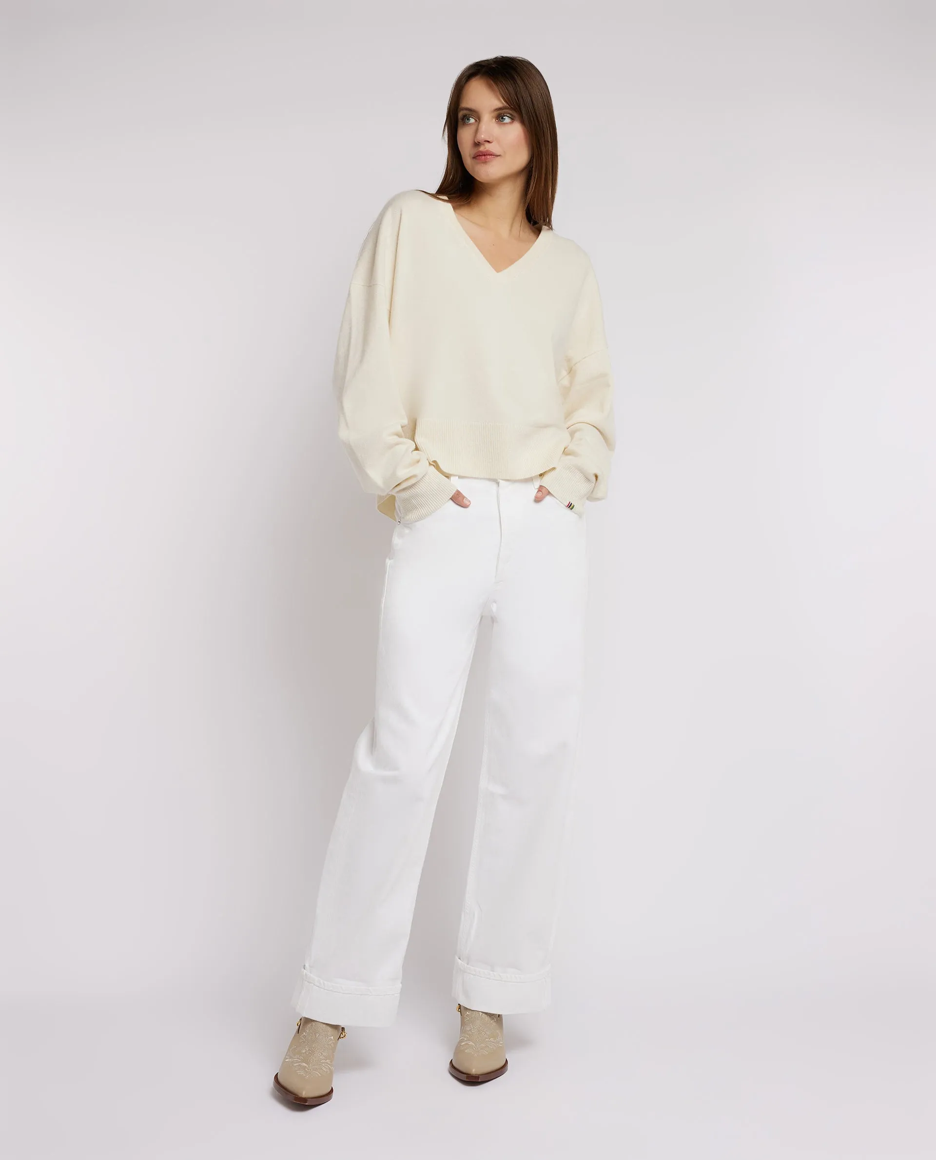Cashmere V-hals trui sold by Pauw Amsterdam product image thumbnail 4