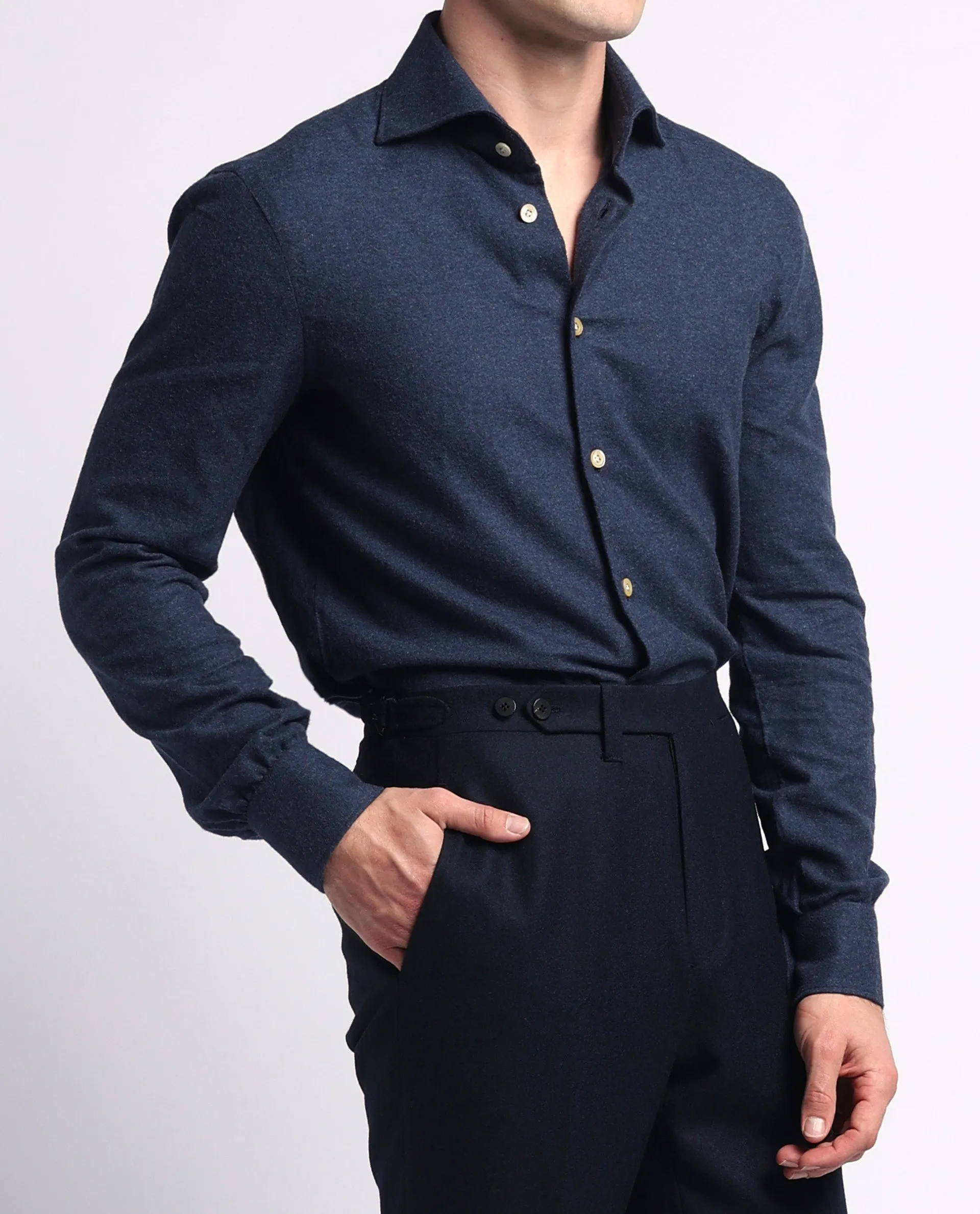 Visgraat flanel shirt sold by Pauw Amsterdam product image thumbnail 2