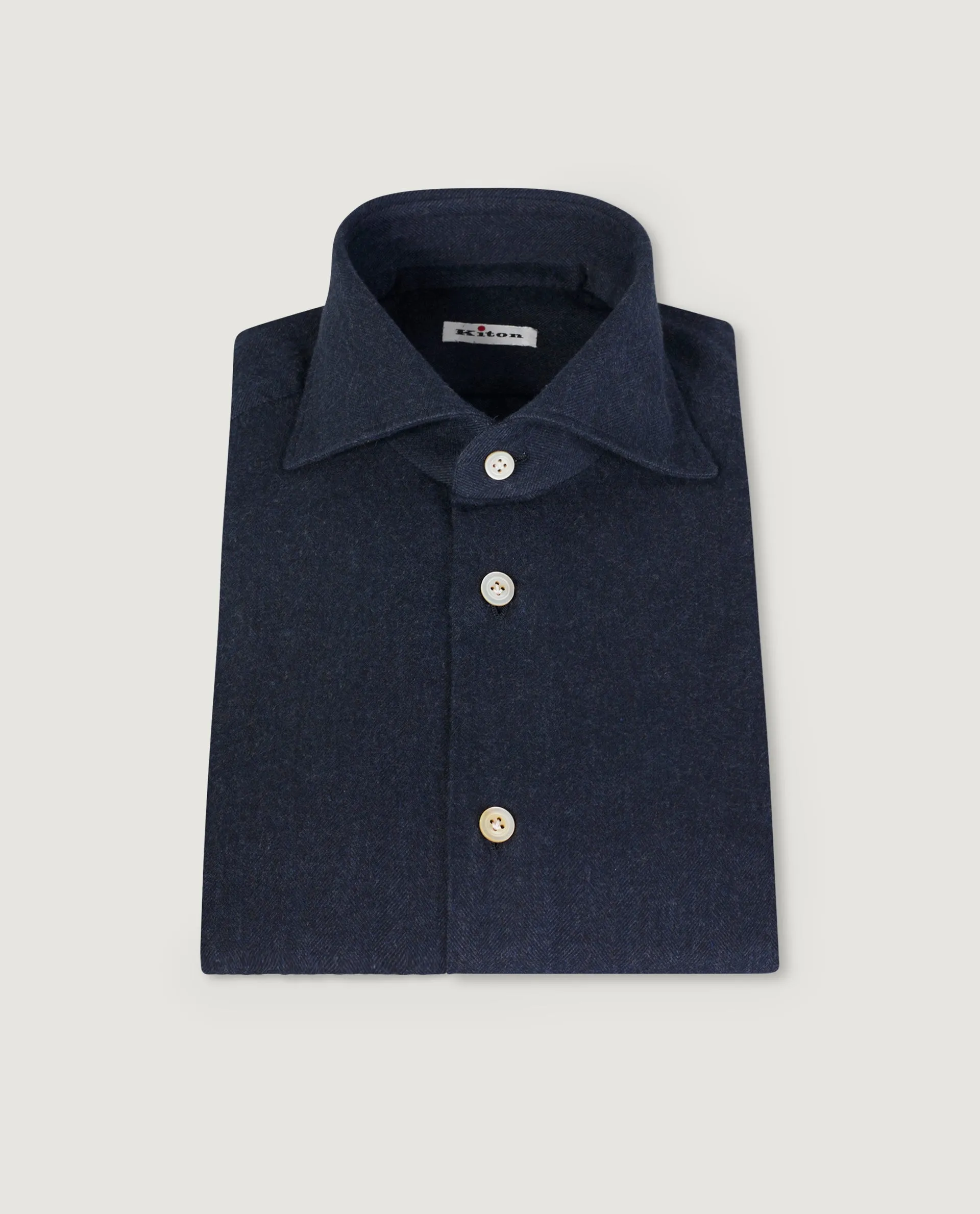 Visgraat flanel shirt sold by Pauw Amsterdam