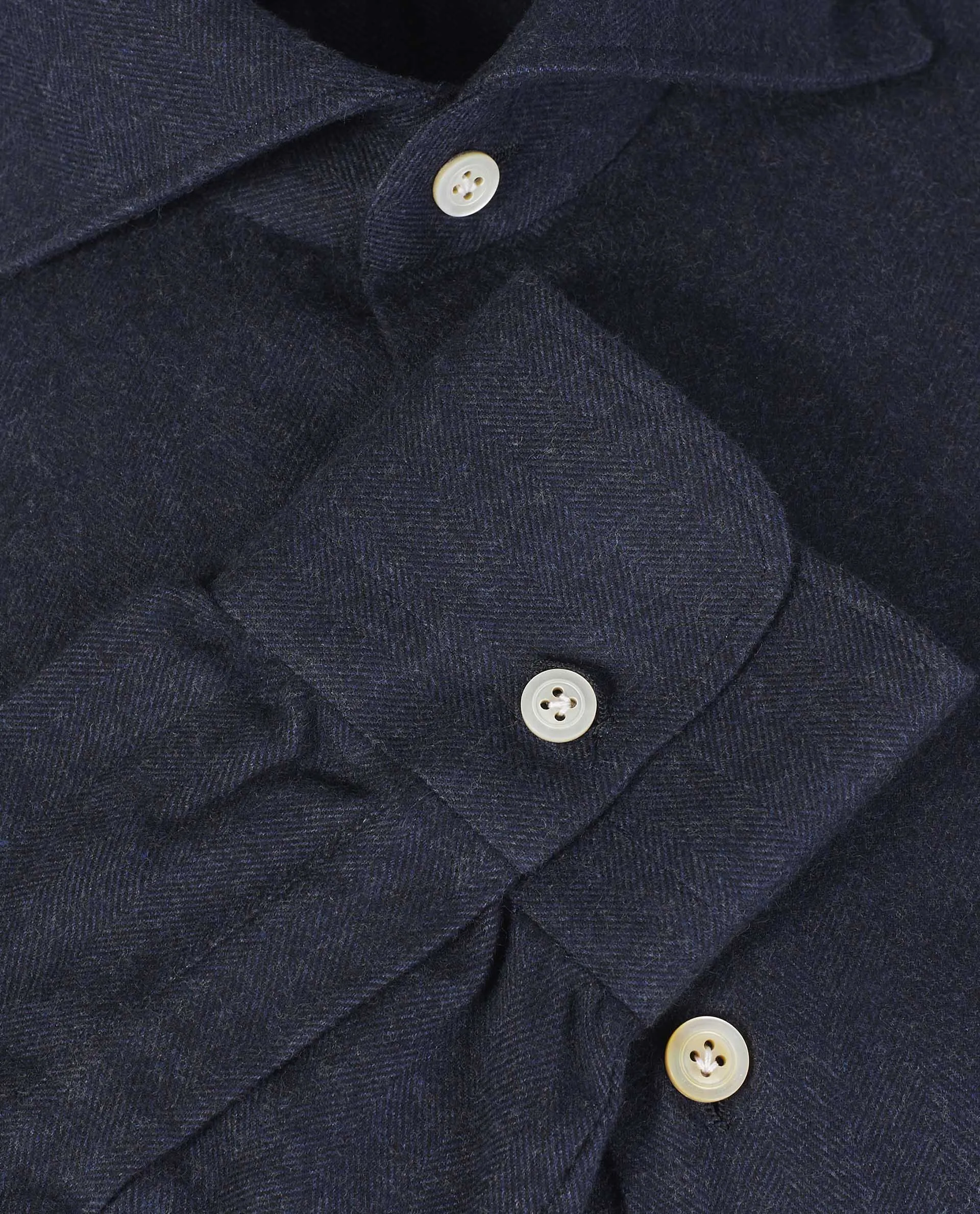 Visgraat flanel shirt sold by Pauw Amsterdam product image thumbnail 3