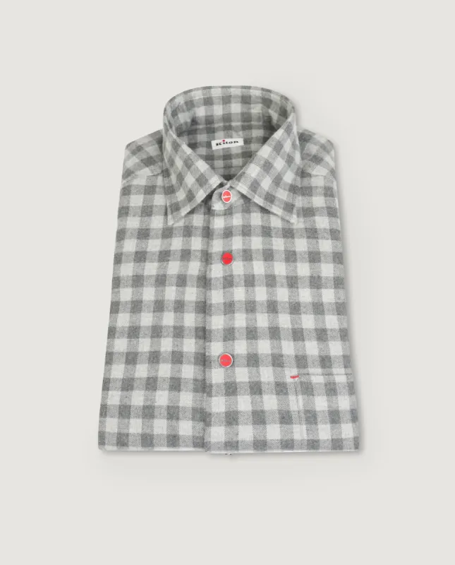 Geruit flanel shirt sold by Pauw Amsterdam
