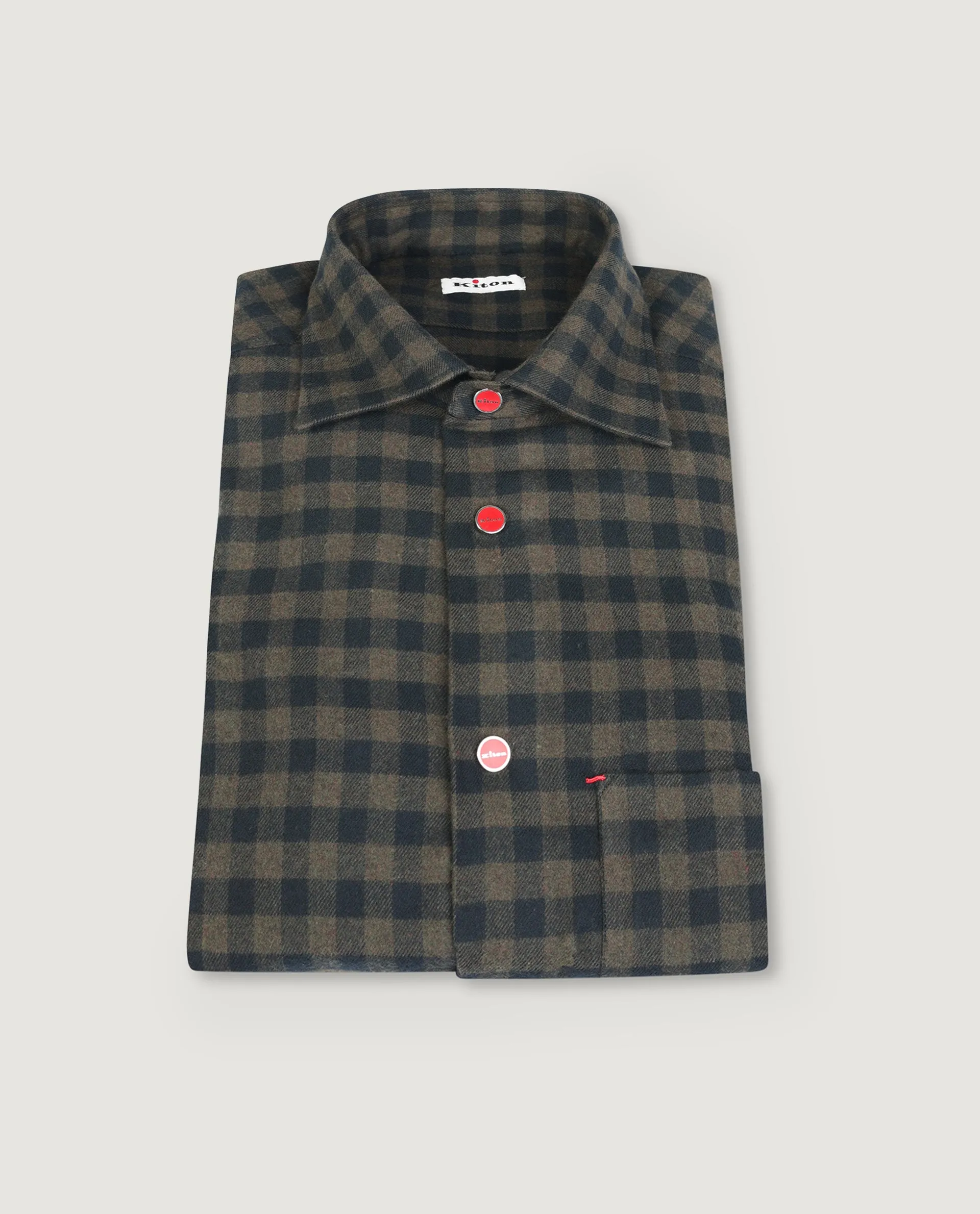 Geruit flanel shirt sold by Pauw Amsterdam