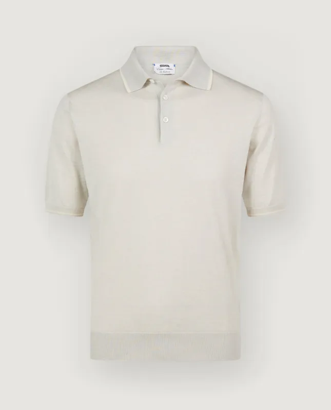 Katoen Cashmere Poloshirt sold by Pauw Amsterdam