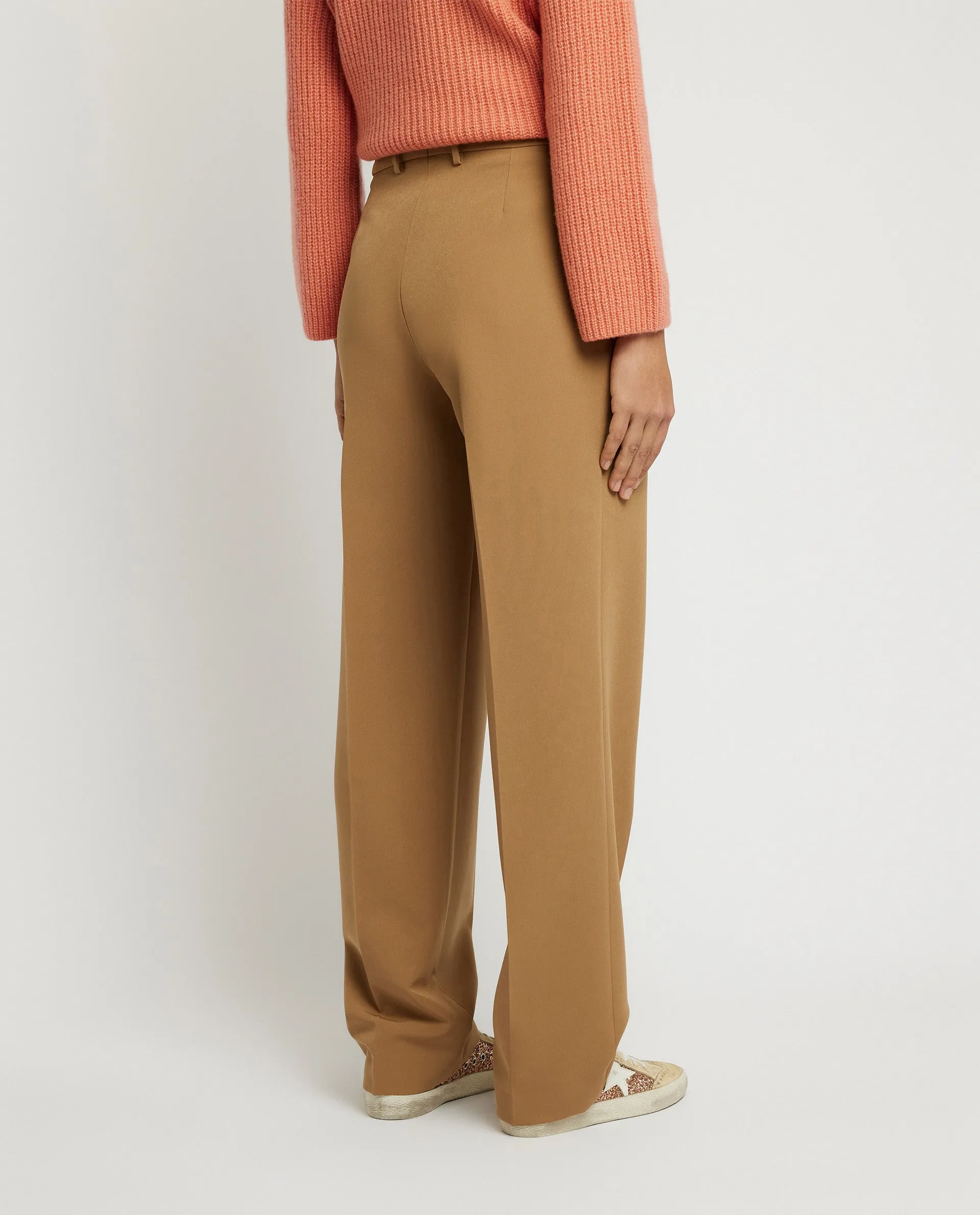 Wijde broek - Lichtbruin sold by Pauw Amsterdam product image thumbnail 4