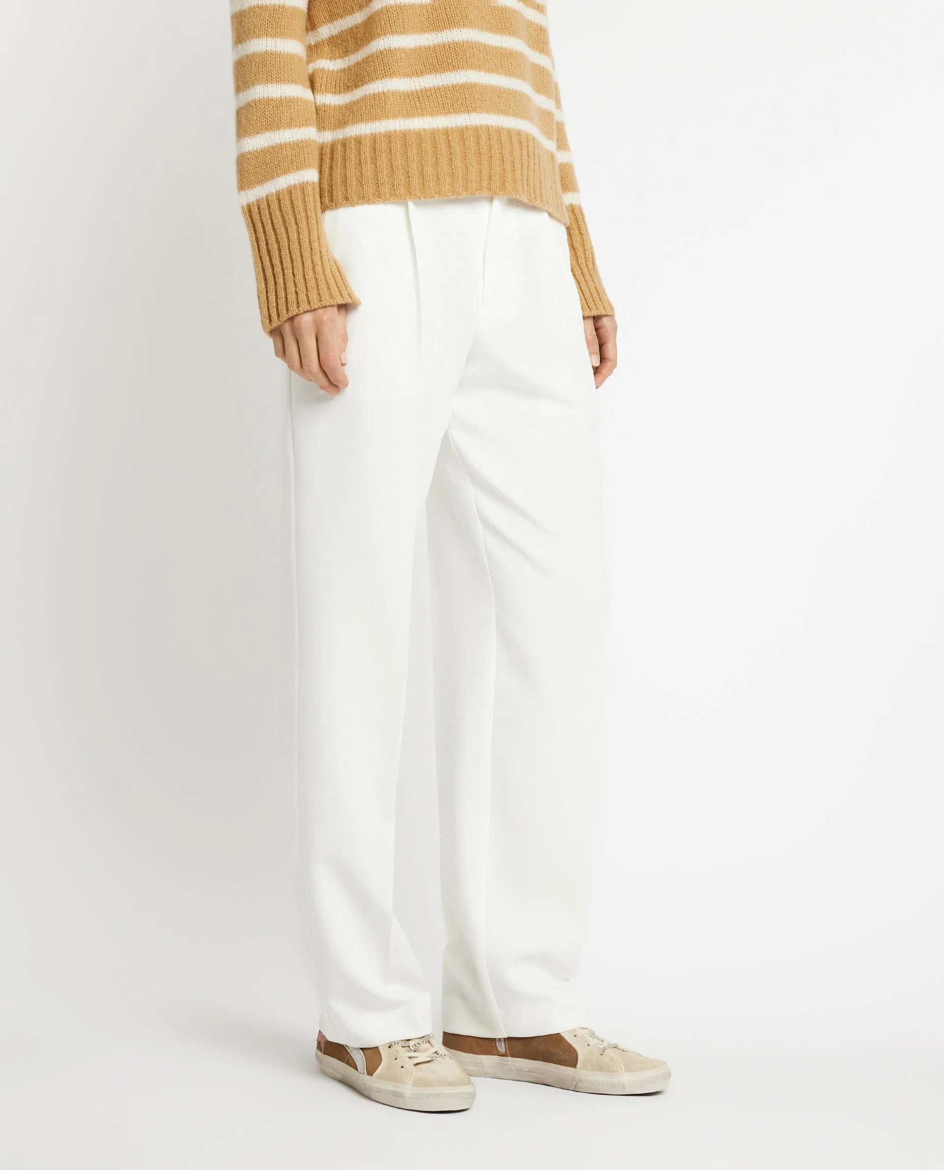 Wijde broek - Wit sold by Pauw Amsterdam product image thumbnail 2