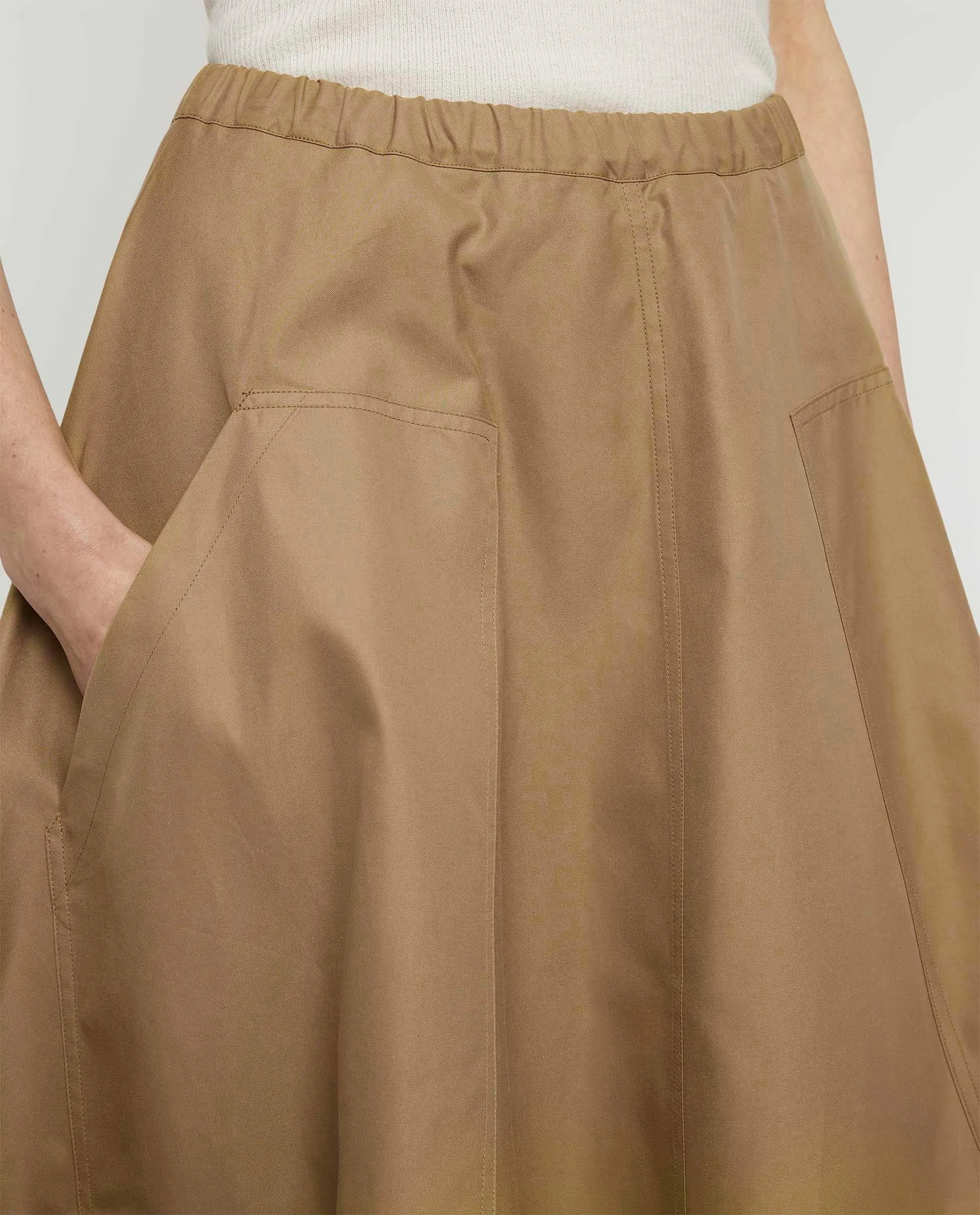 Katoenen midi rok sold by Pauw Amsterdam product image thumbnail 2