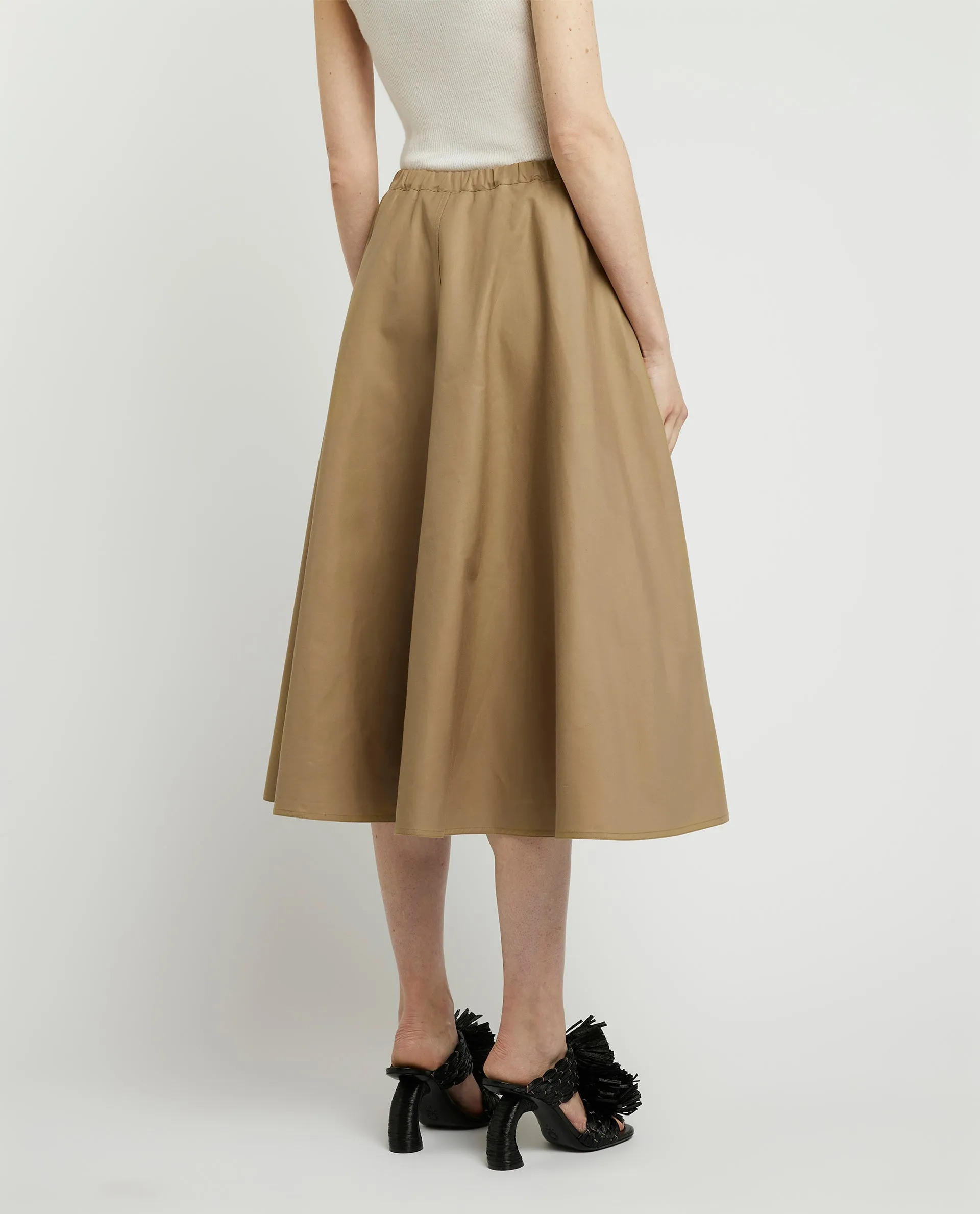 Katoenen midi rok sold by Pauw Amsterdam product image thumbnail 3
