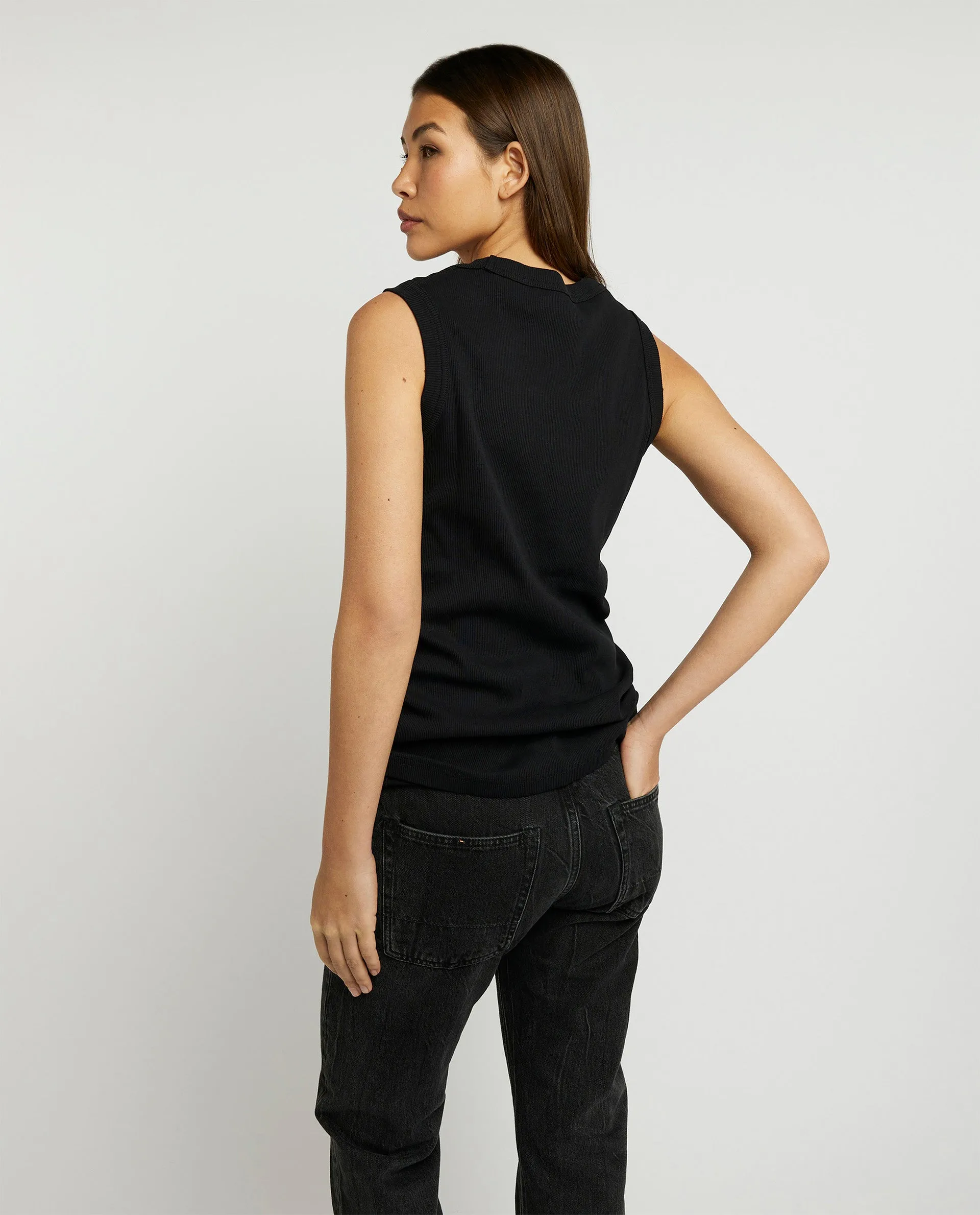 Katoenen tanktop sold by Pauw Amsterdam product image thumbnail 3