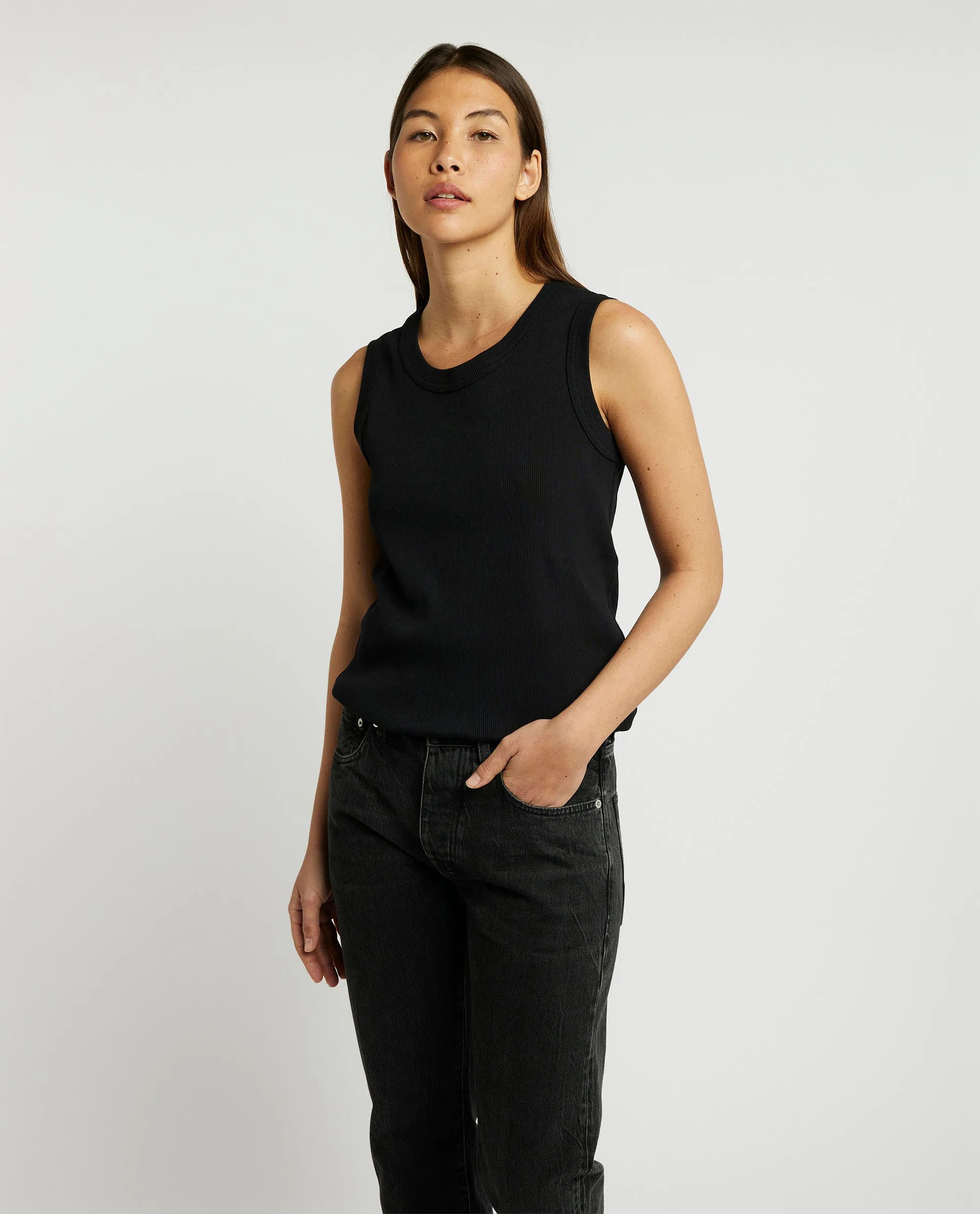 Katoenen tanktop sold by Pauw Amsterdam