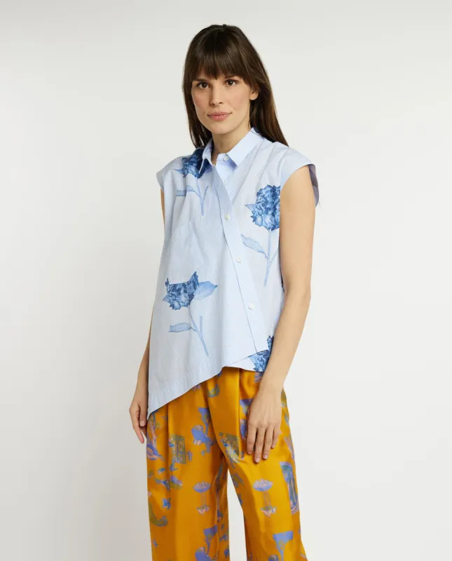 Katoenen blouse met print sold by Pauw Amsterdam