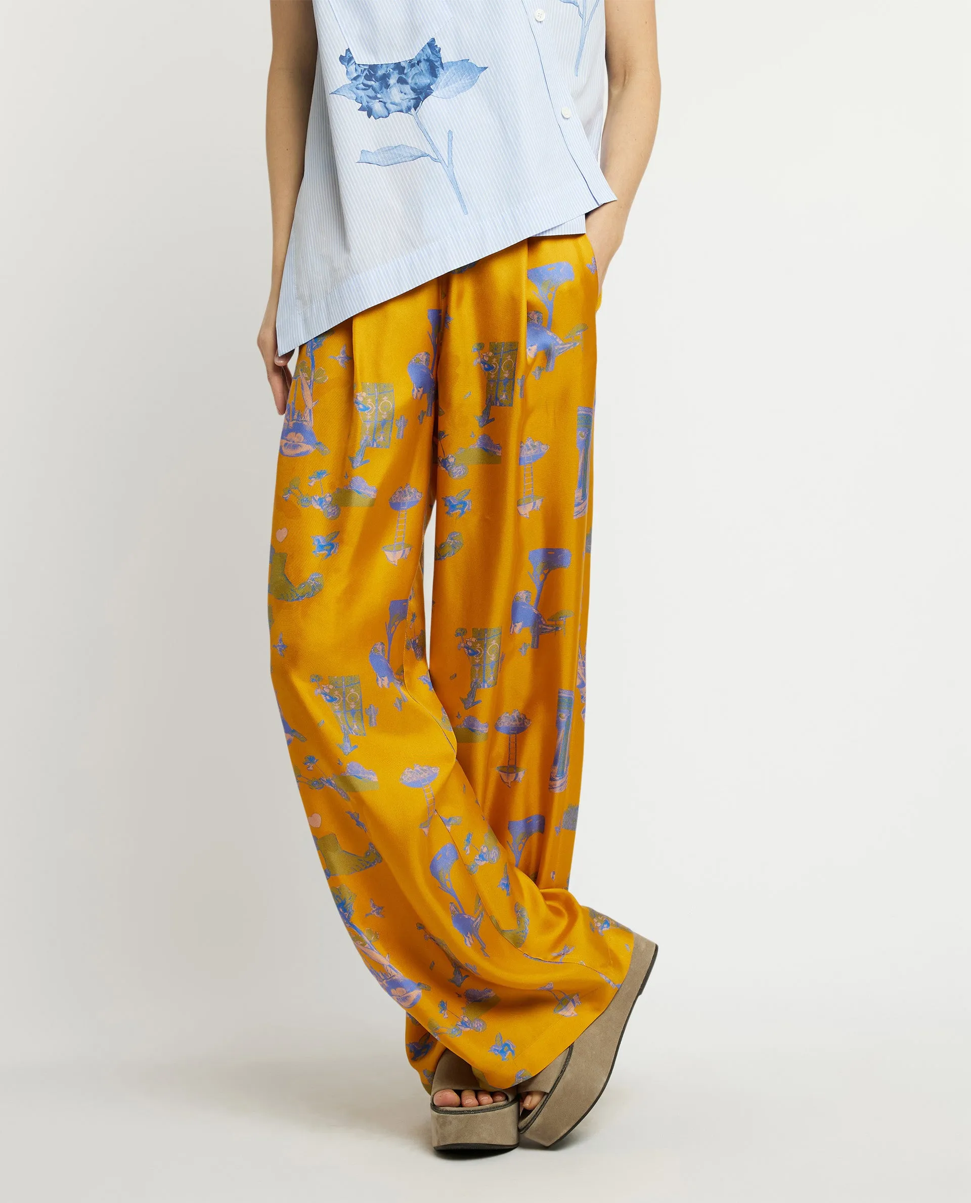 Zijden broek sold by Pauw Amsterdam