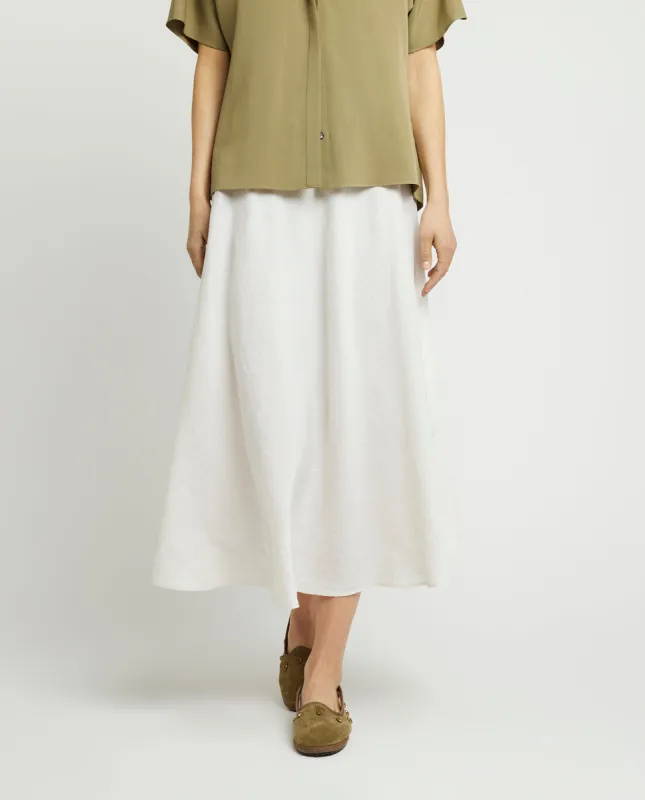 Linnen Rok - Ecru sold by Pauw Amsterdam