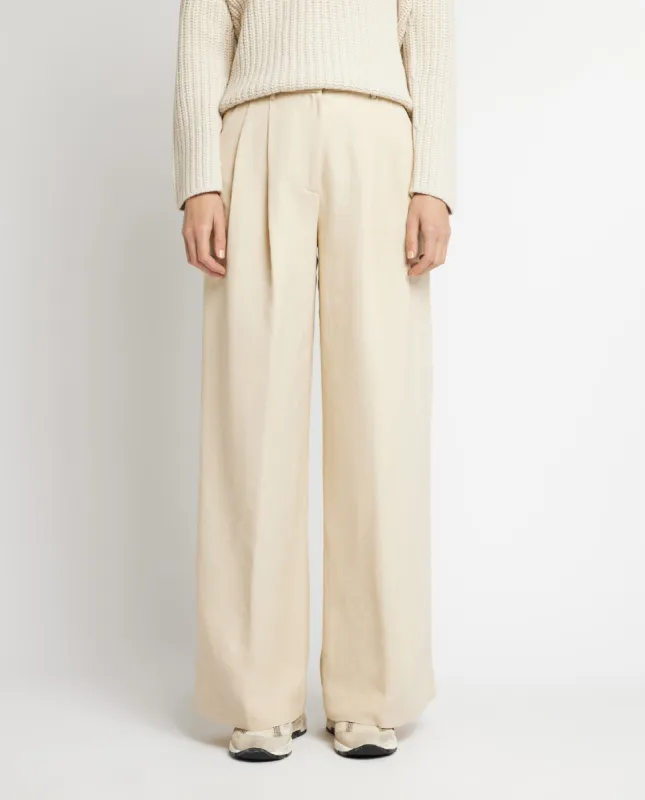 Wijde broek - Ecru sold by Pauw Amsterdam