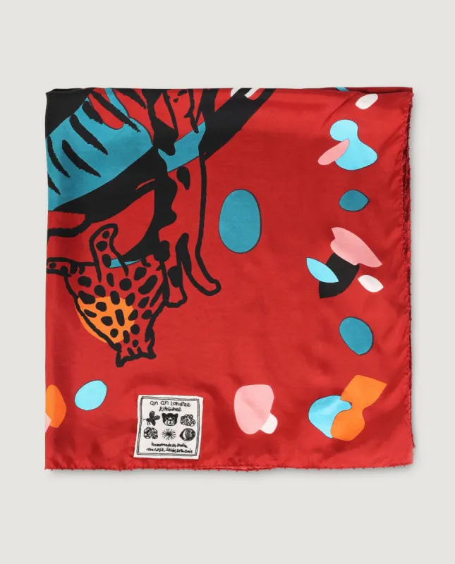 Zijden shawl sold by Pauw Amsterdam