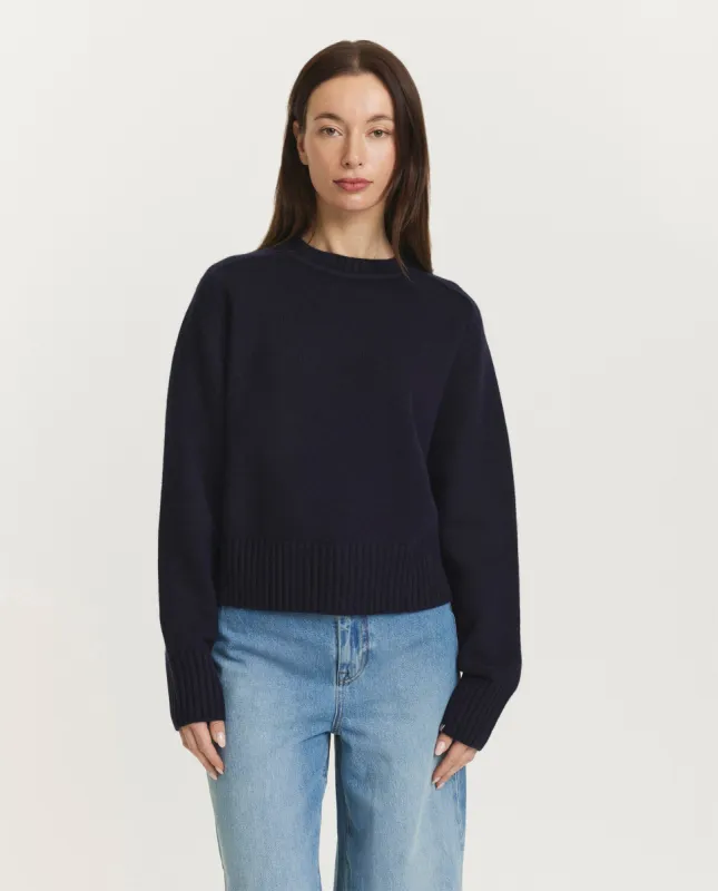 Cashmere sweater - Donkerblauw sold by Pauw Amsterdam