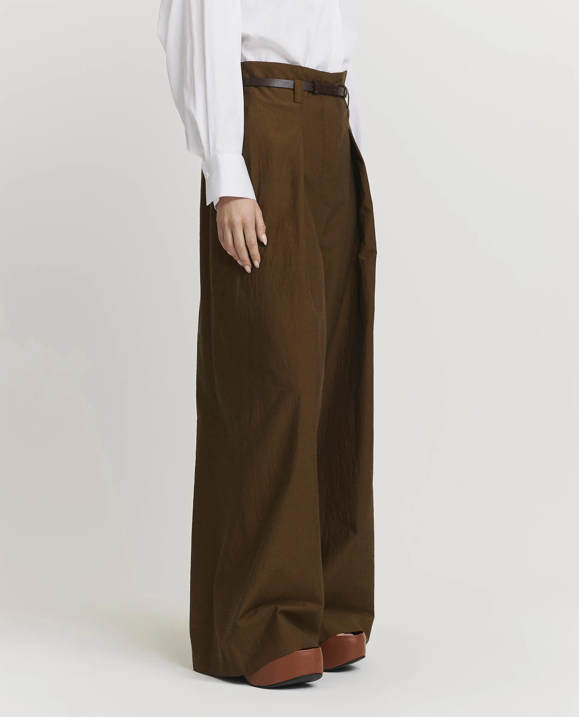 Wijde wol-mix broek sold by Pauw Amsterdam product image thumbnail 4