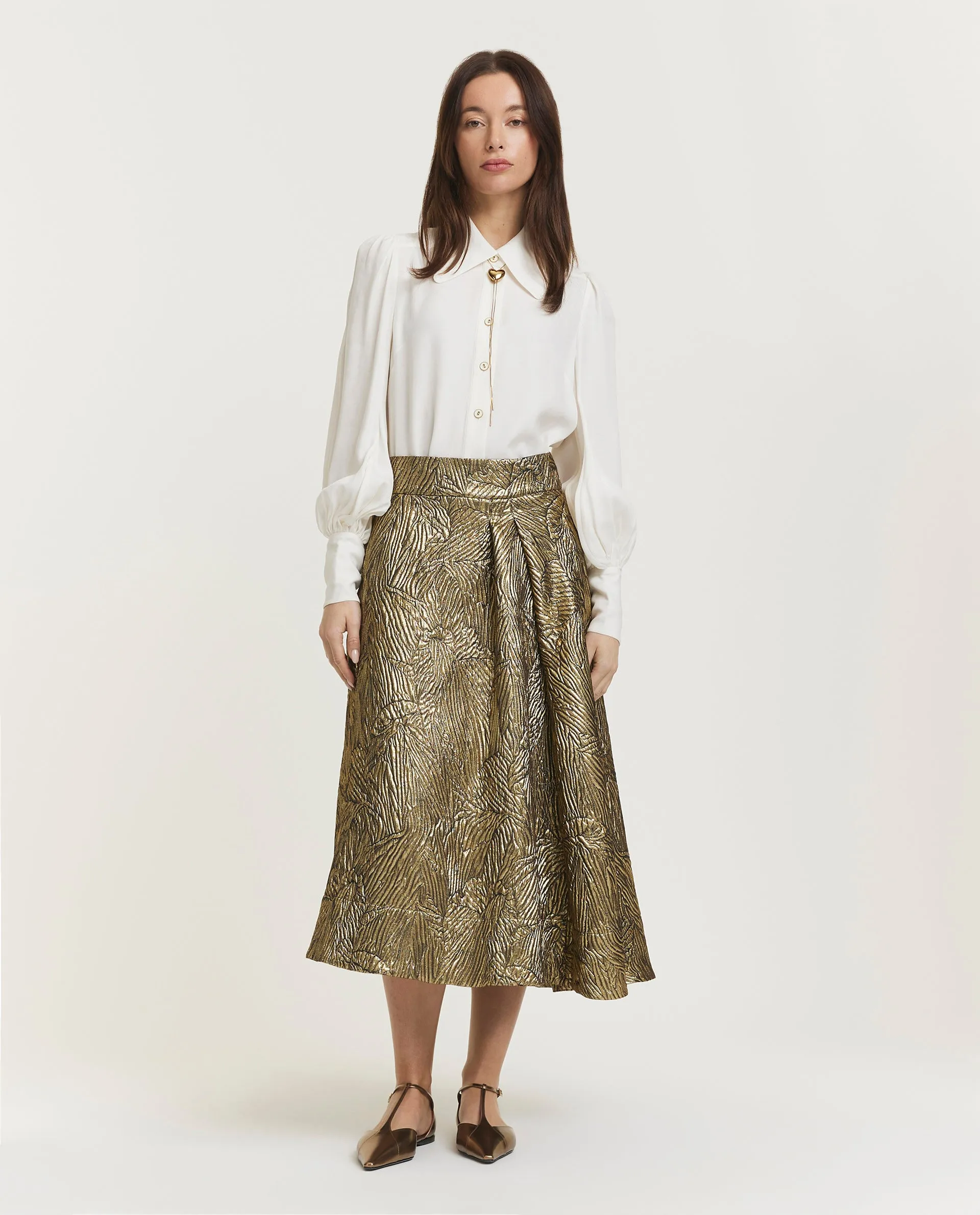Volumineuze midi rok sold by Pauw Amsterdam product image thumbnail 3