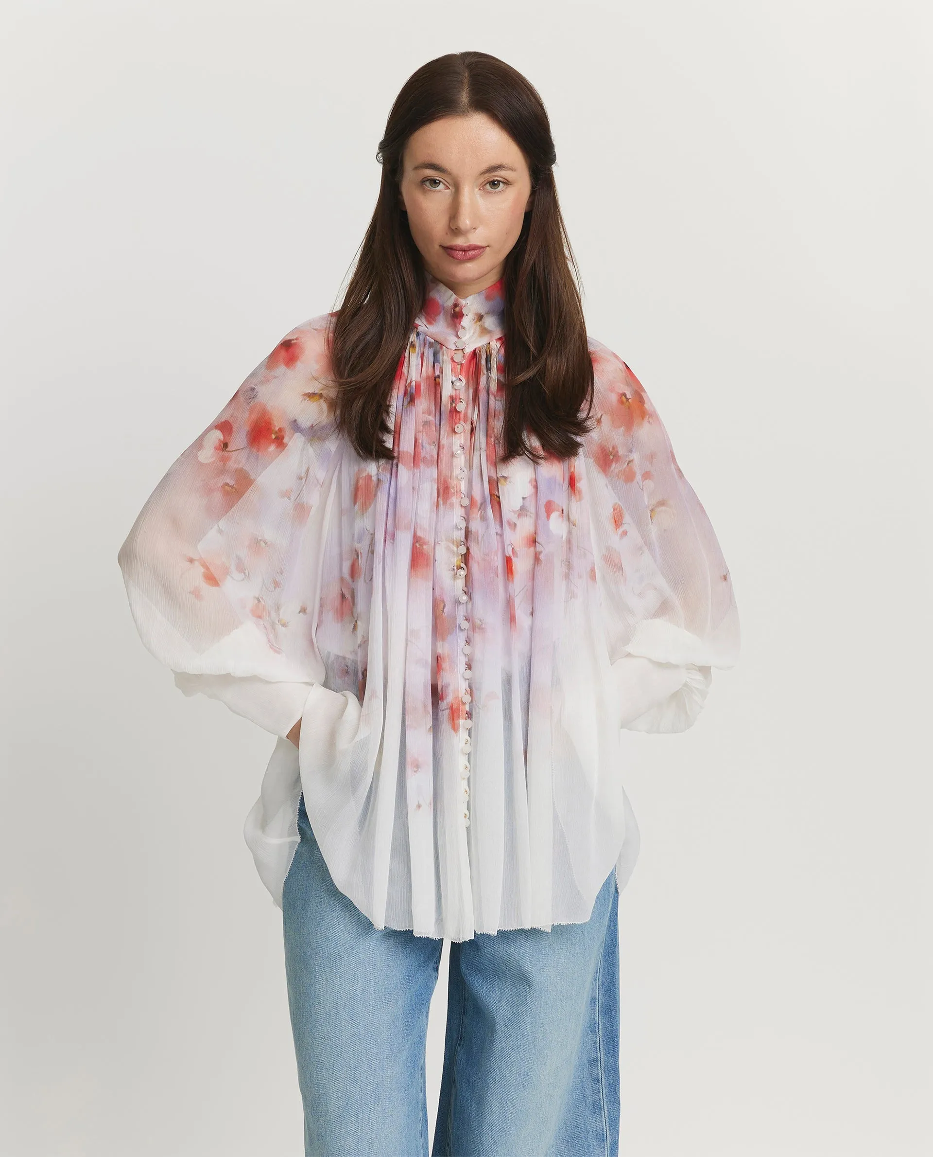 Geplooide blouse sold by Pauw Amsterdam