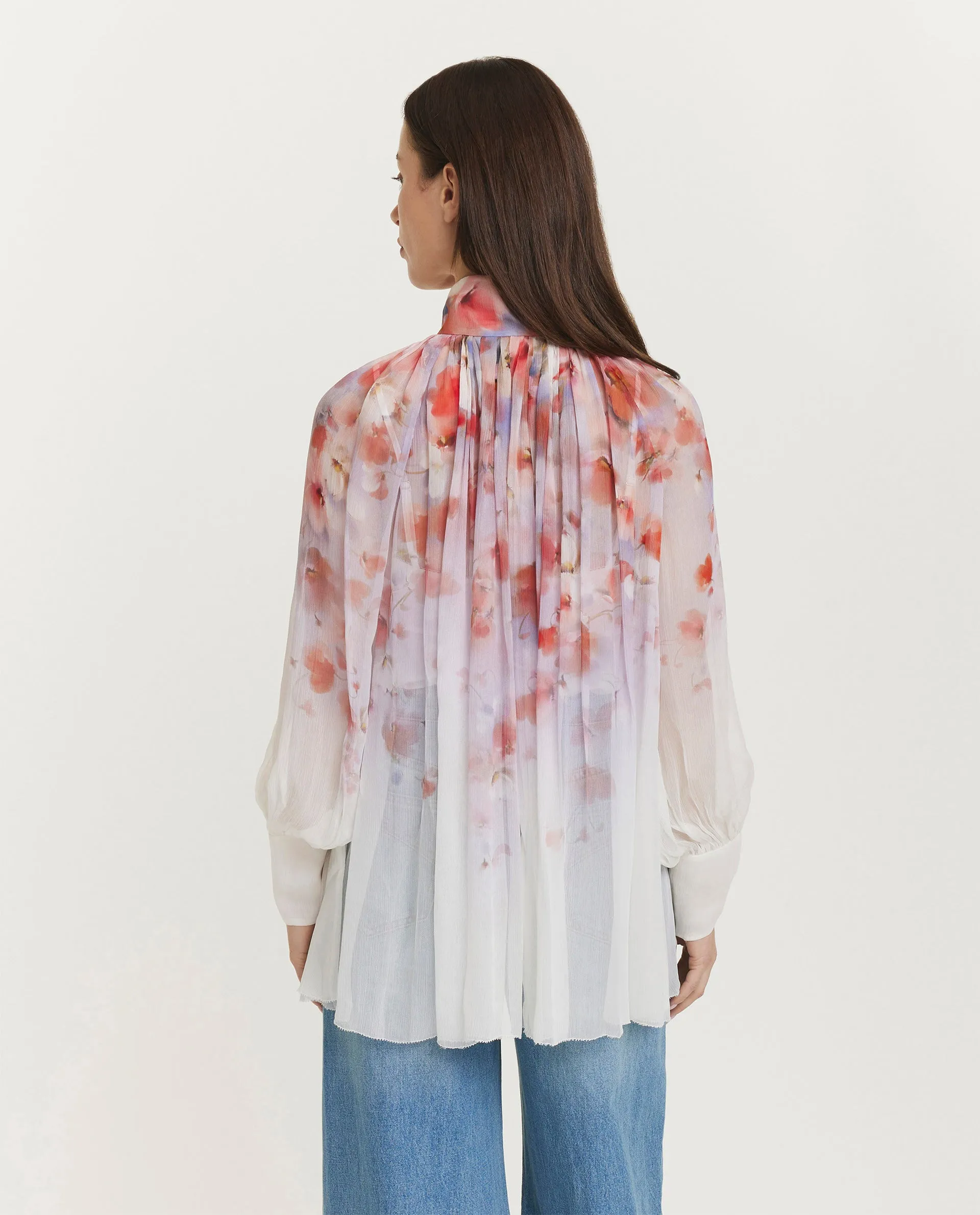 Geplooide blouse sold by Pauw Amsterdam product image thumbnail 5