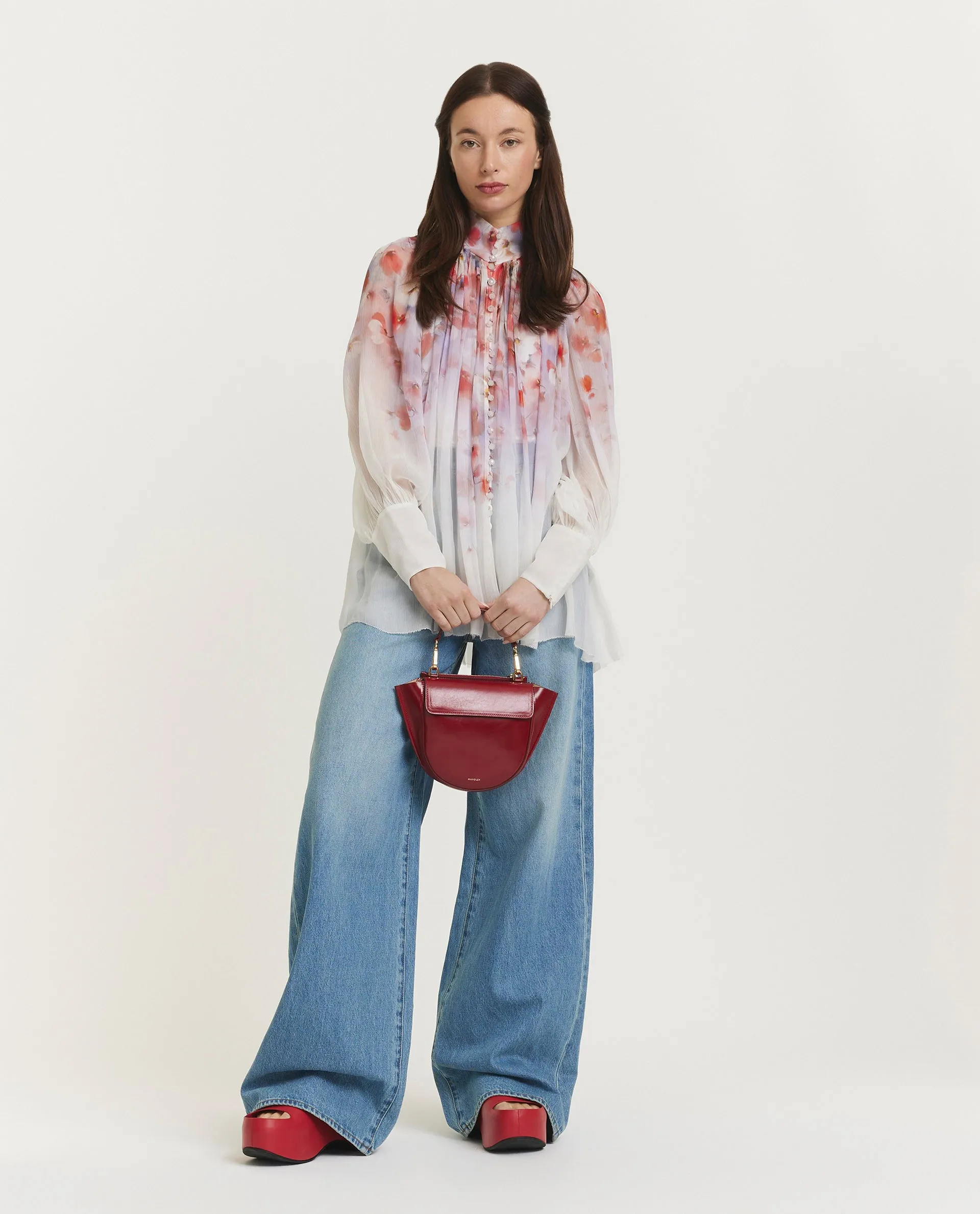 Geplooide blouse sold by Pauw Amsterdam product image thumbnail 3