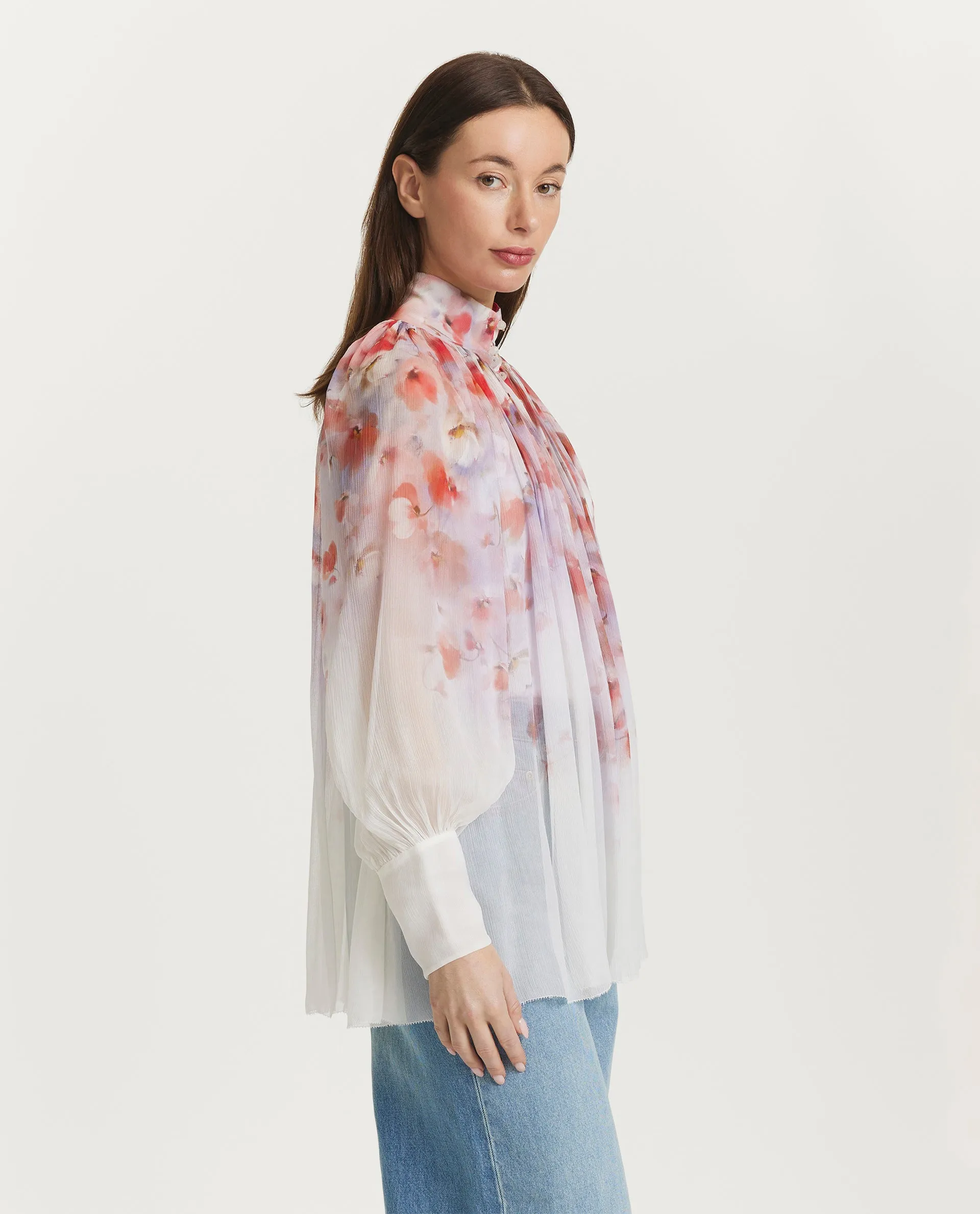 Geplooide blouse sold by Pauw Amsterdam product image thumbnail 4