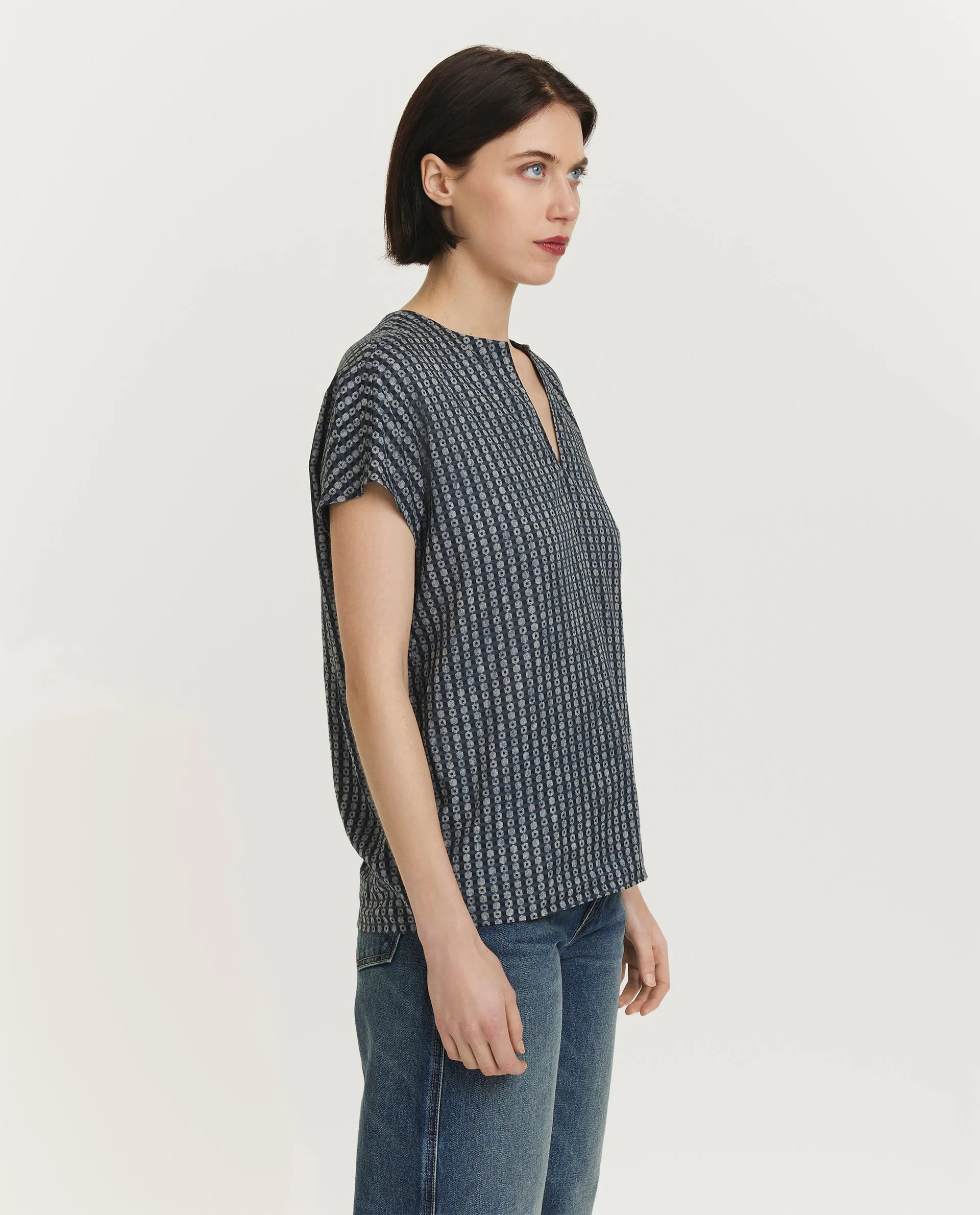 Katoenen top met kapmouwen sold by Pauw Amsterdam product image thumbnail 4