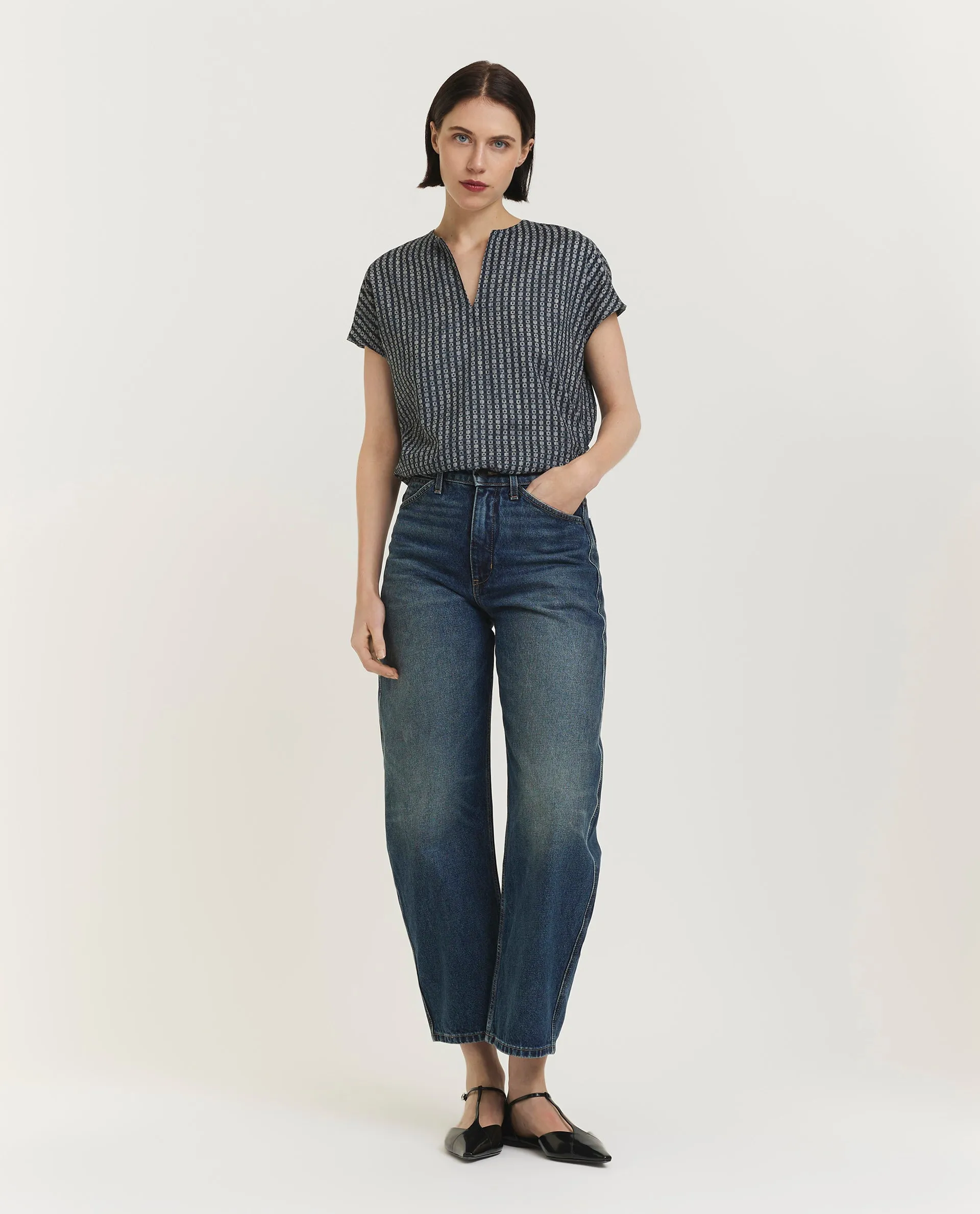 Katoenen top met kapmouwen sold by Pauw Amsterdam product image thumbnail 3