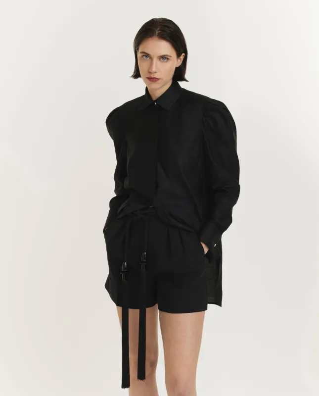 Katoenen blouse - Zwart made by MaxMara