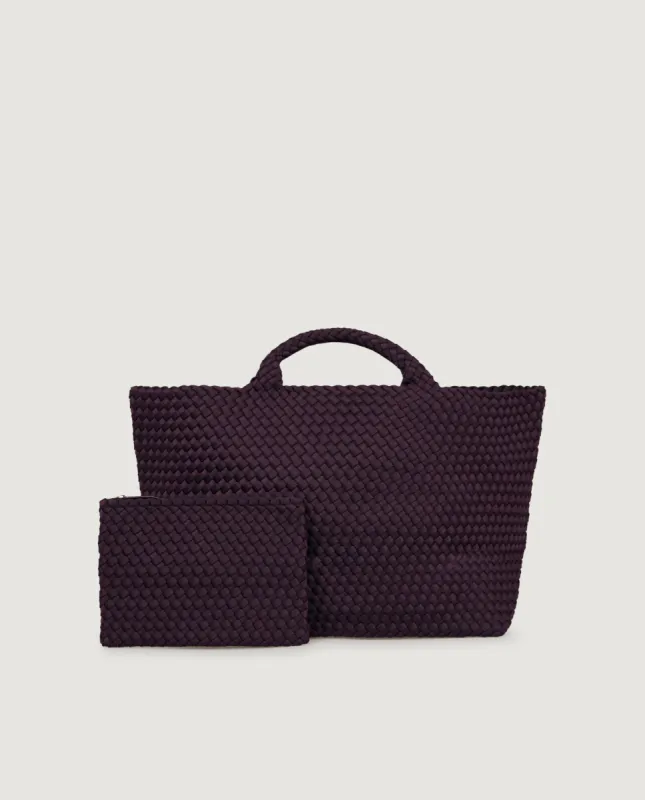 Grote geweven shopper - Paars sold by Pauw Amsterdam