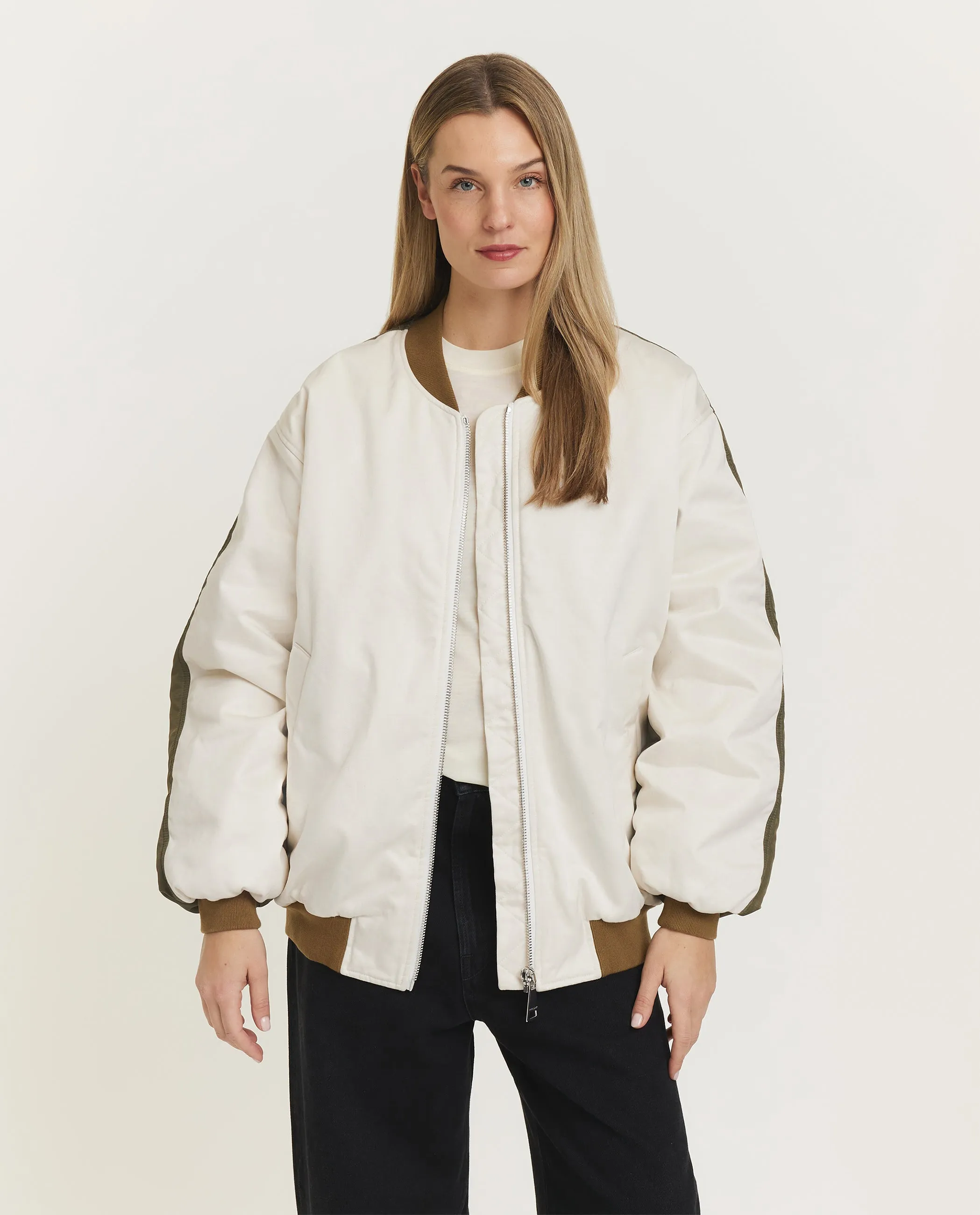 Oversized bomber jack sold by Pauw Amsterdam