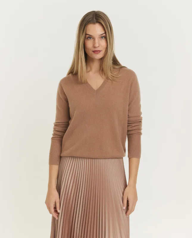 Cashmere V-hals trui sold by Pauw Amsterdam