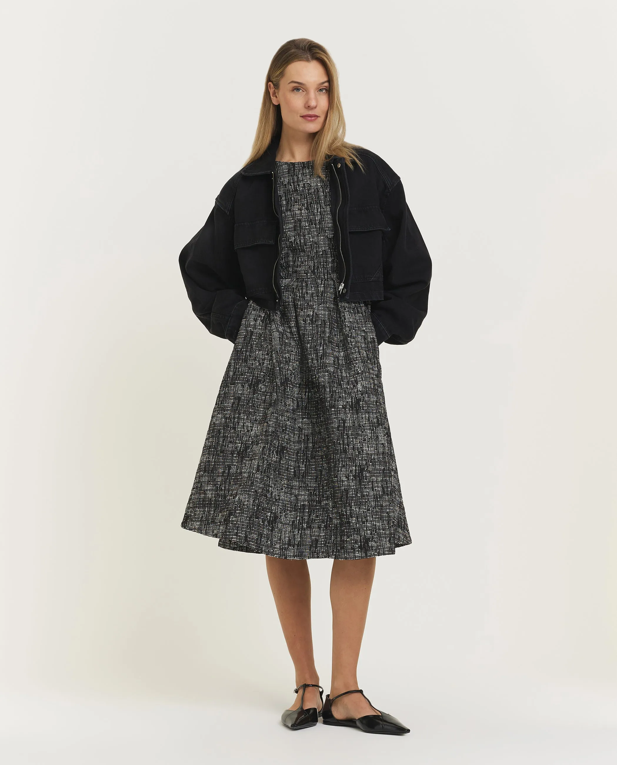 Midi jurk - Zwart sold by Pauw Amsterdam product image thumbnail 3